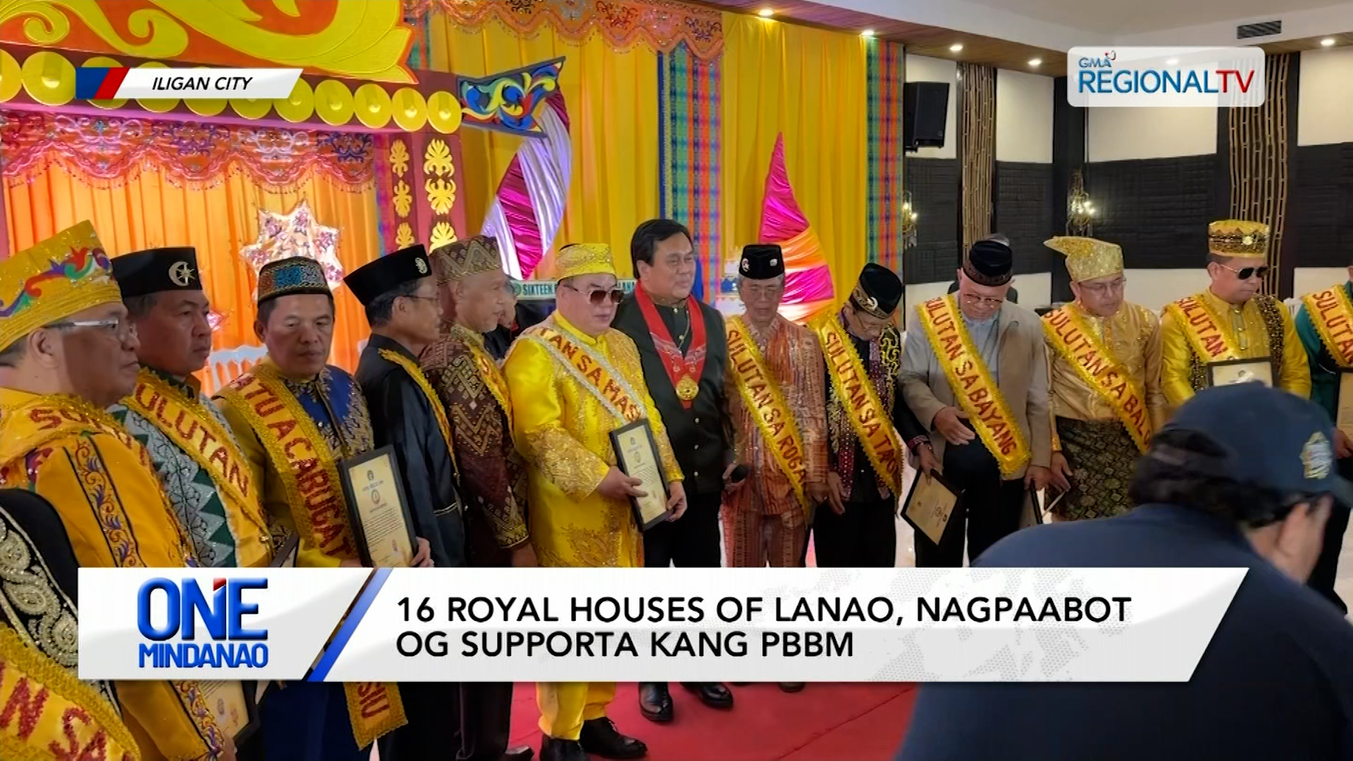 16 royal houses of Lanao, nagpaabot og supporta kang PBBM | One Mindanao