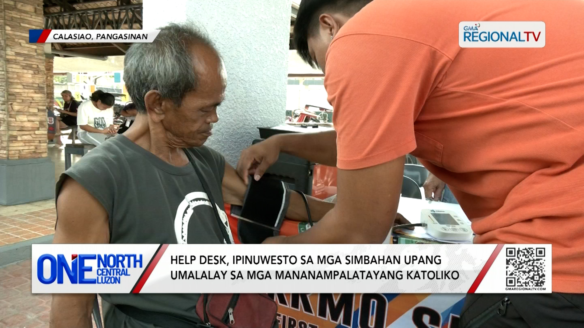 Help desk, ipinuwesto sa mga simbahan upang umalalay sa mga deboto | One North Central Luzon