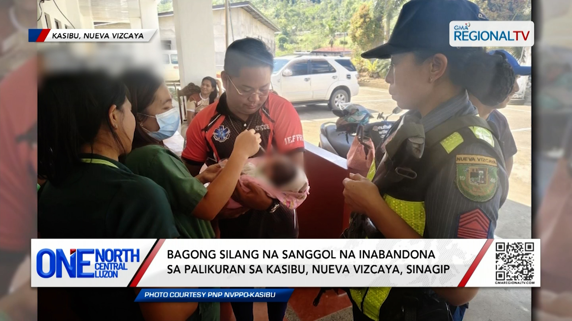 Bagong silang na sanggol na inabandona sa palikuran, sinagip | One North Central Luzon
