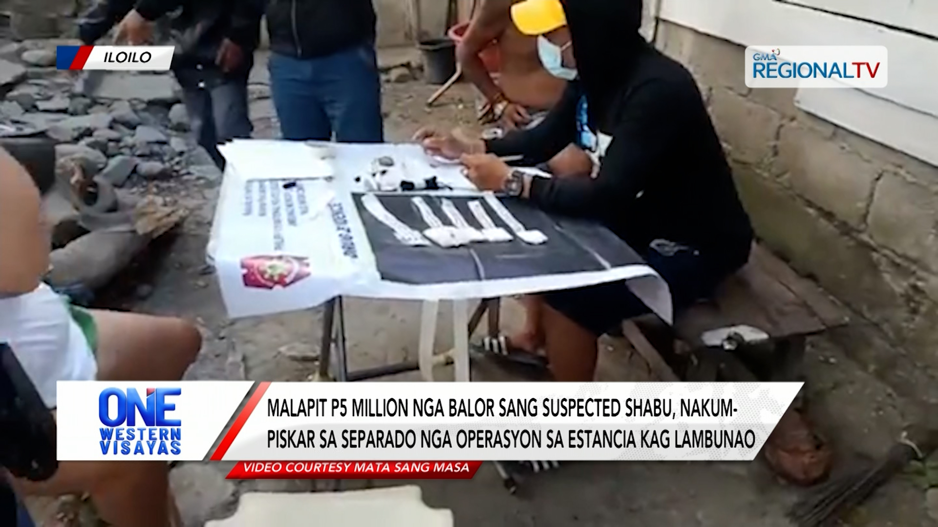 Malapit P5 million balor sang shabu, nakumpiskar sa Estancia kag Lambunao | One Western Visayas