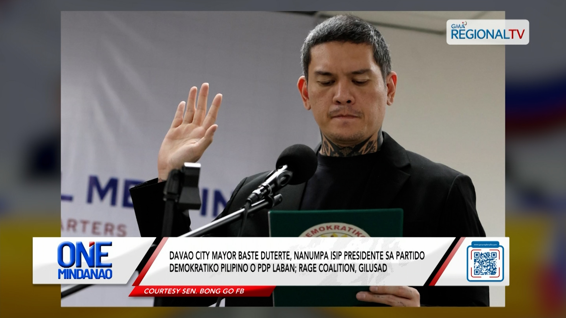 Mayor Baste Duterte, nanumpa isip presidente sa PDP Laban | One Mindanao