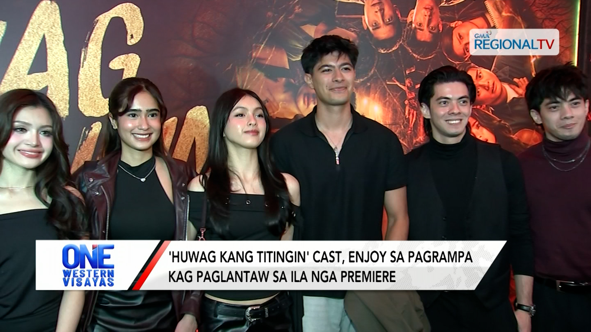 'Huwag Kang Titingin' cast, enjoy sa ila nga premiere; malantaw na sugod bwas | One Western Visayas