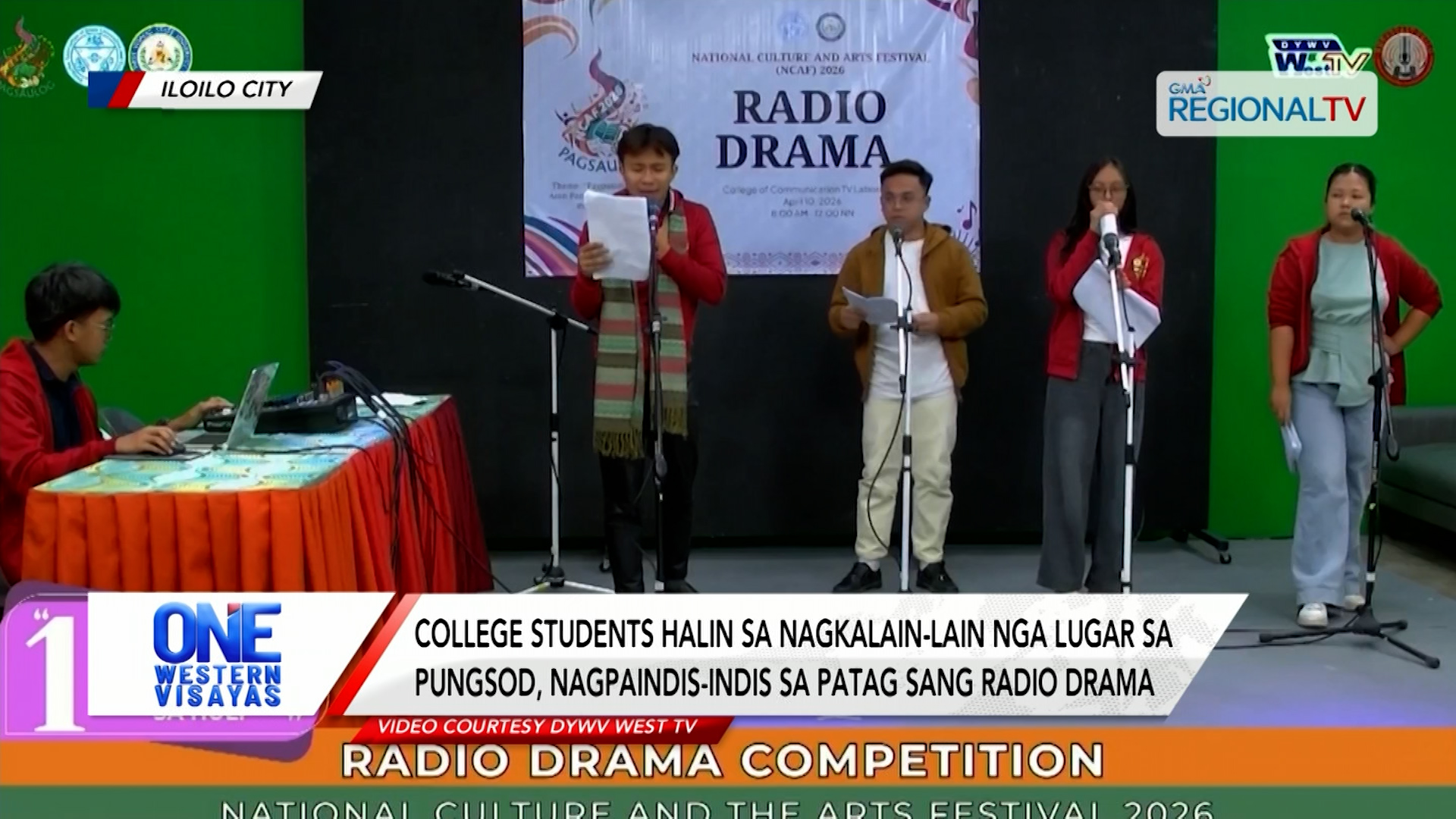 College Students sa pungsod, nagpaindis-indis sa patag sang radio drama | One Western Visayas