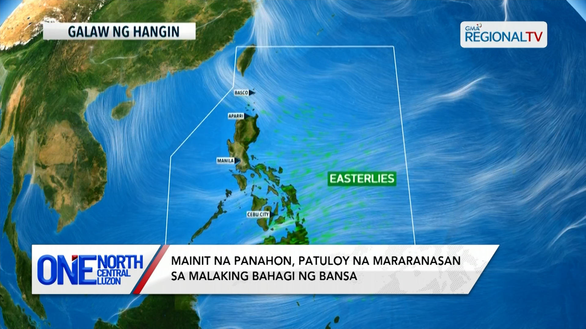 Mainit na panahon, patuloy na mararanasan sa malaking bahagi ng bansa | One North Central Luzon