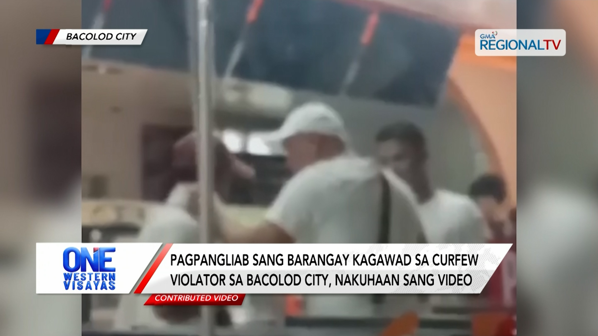 Pagpangliab sang Barangay Kagawad sa curfew violator sa Bacolod City | One Western Visayas