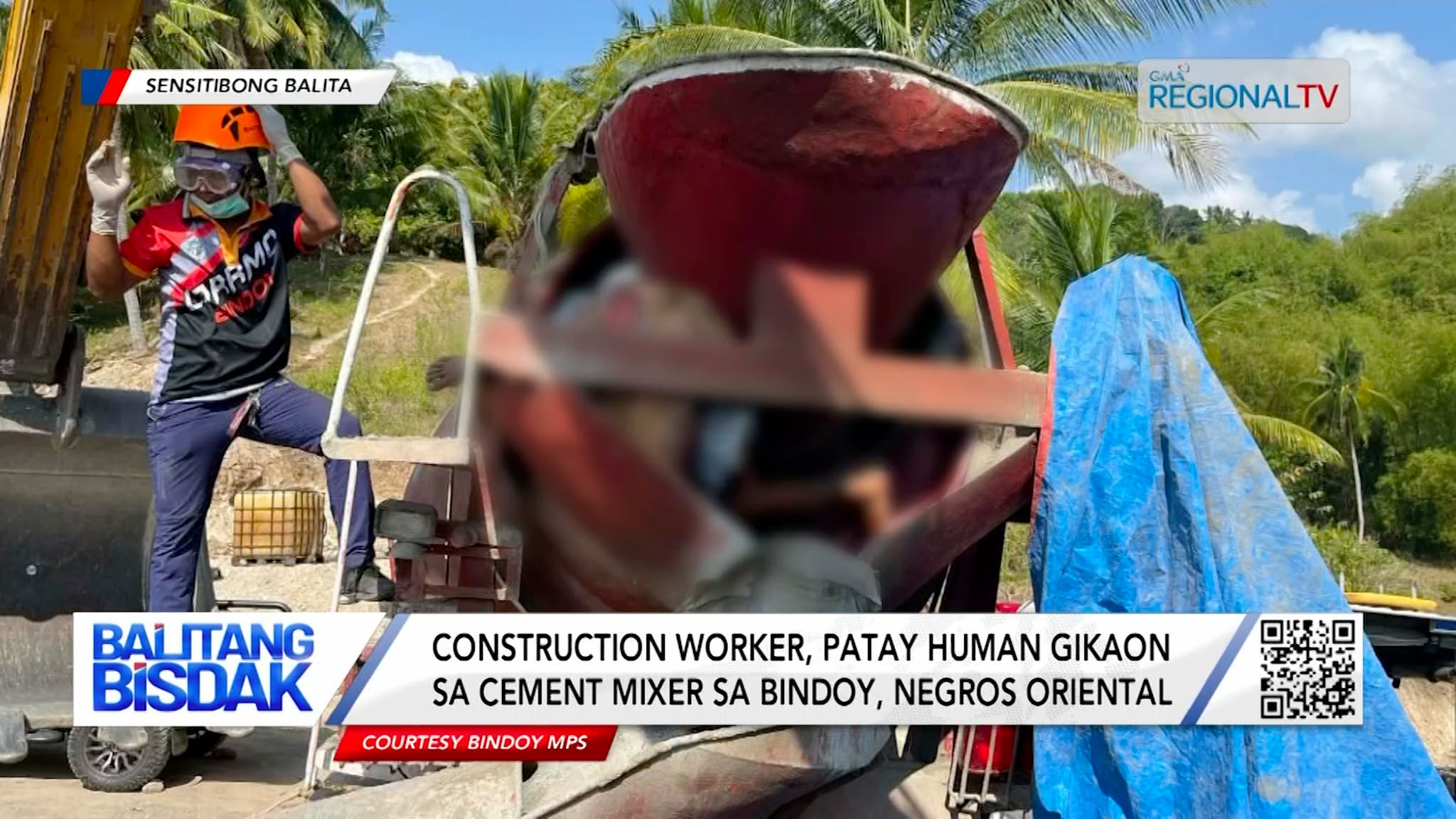 Construction Worker, Patay human gikaon sa Cement Mixer sa Negros Oriental | Balitang Bisdak