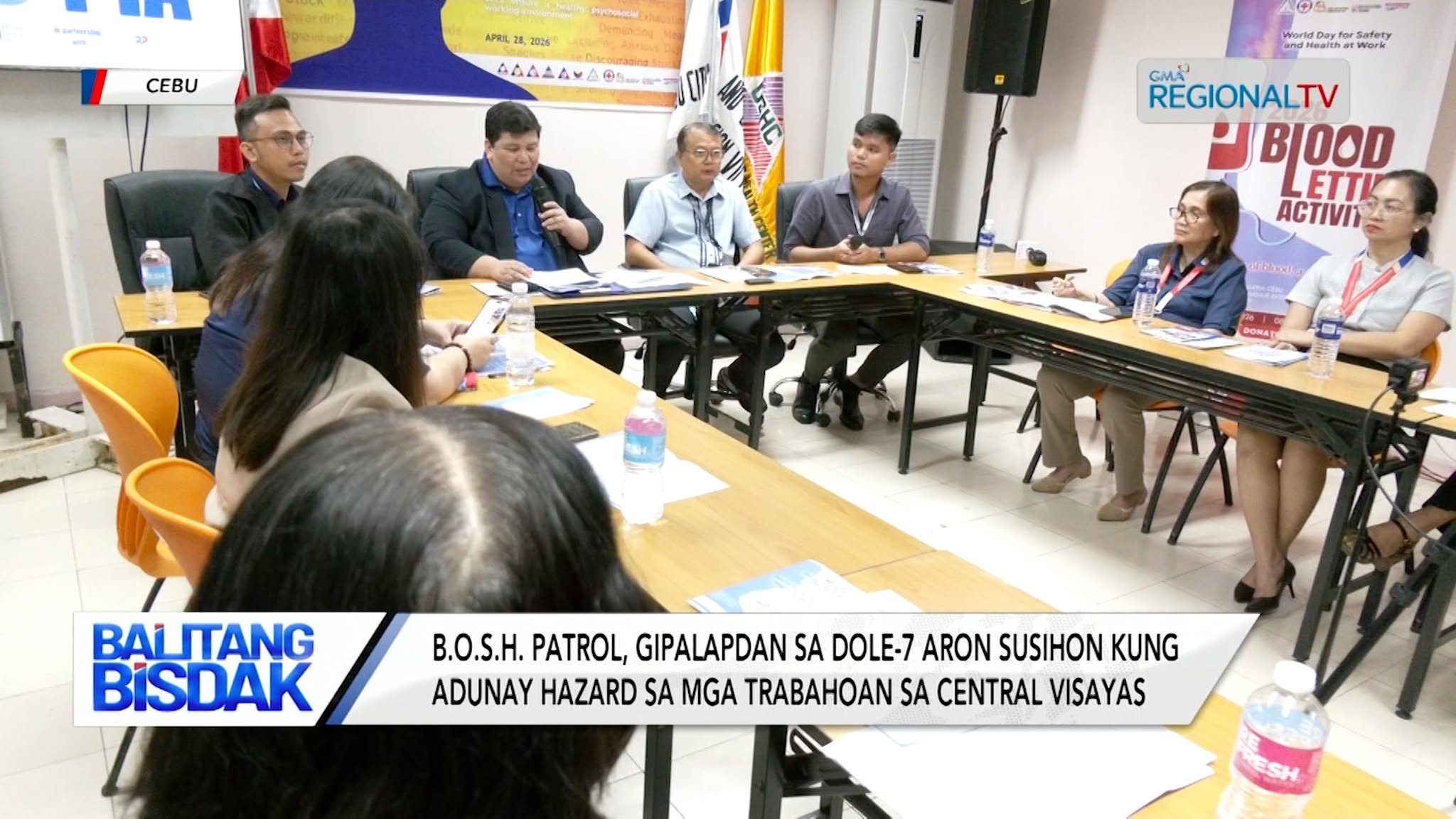 B.O.S.H. Patrol, Gipalapdan sa DOLE-7 | Balitang Bisdak