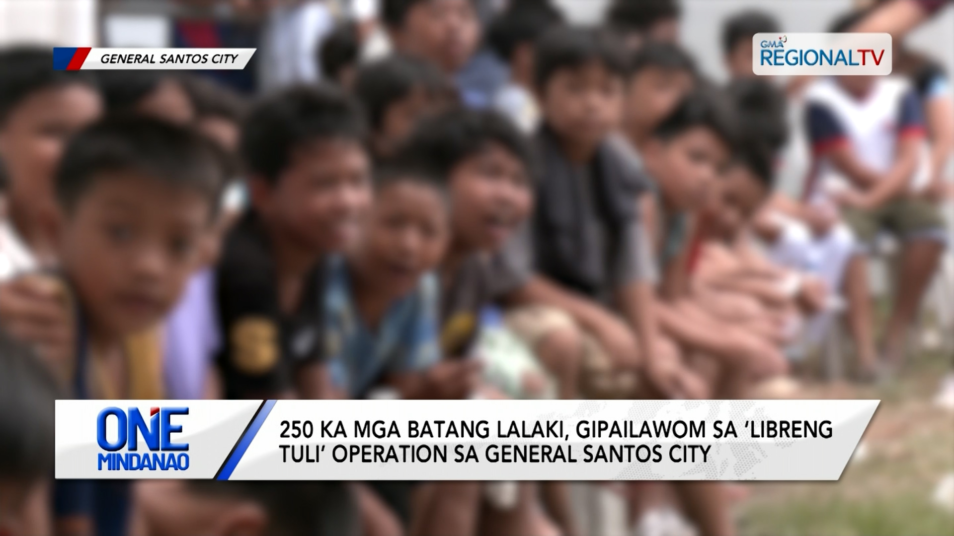 250 ka mga batang lalaki, gipailawom sa ‘libreng tuli’ operation I One Mindanao