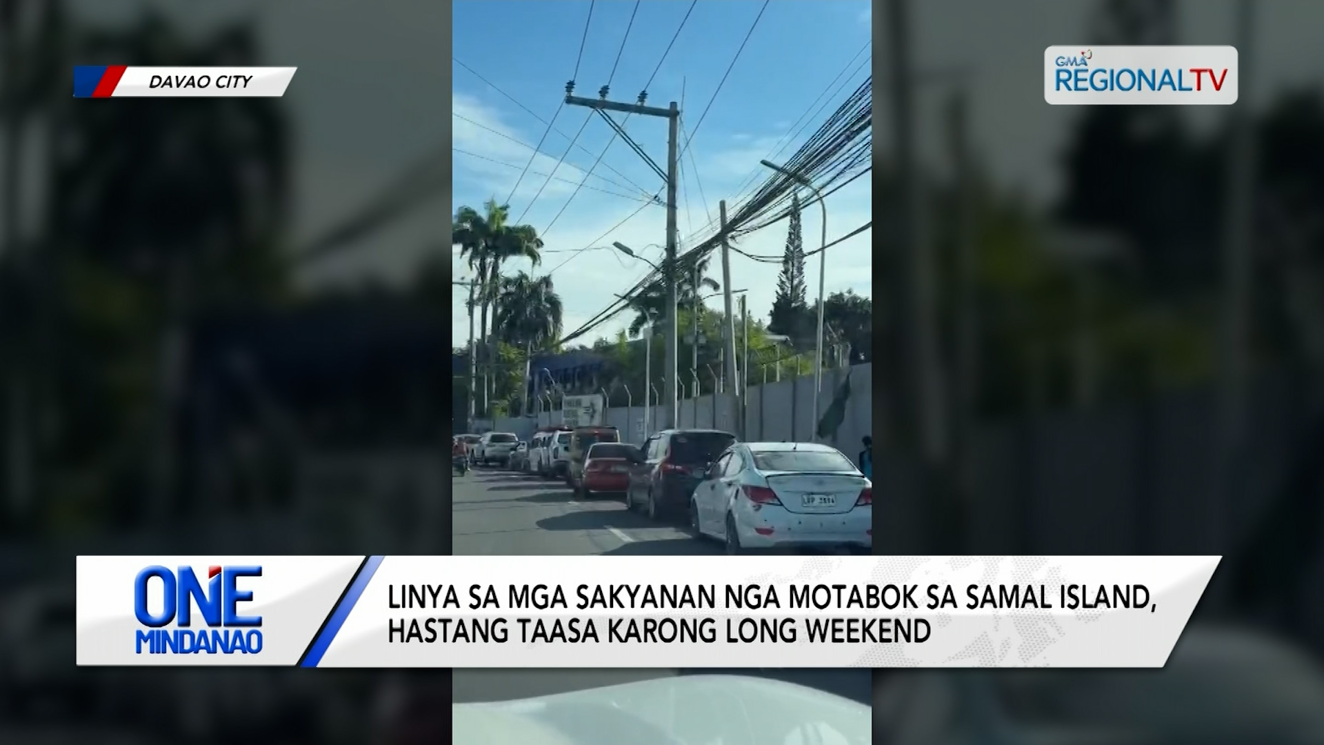 Karong long weekend, taas ang linya patabok sa Samal I One Mindanao