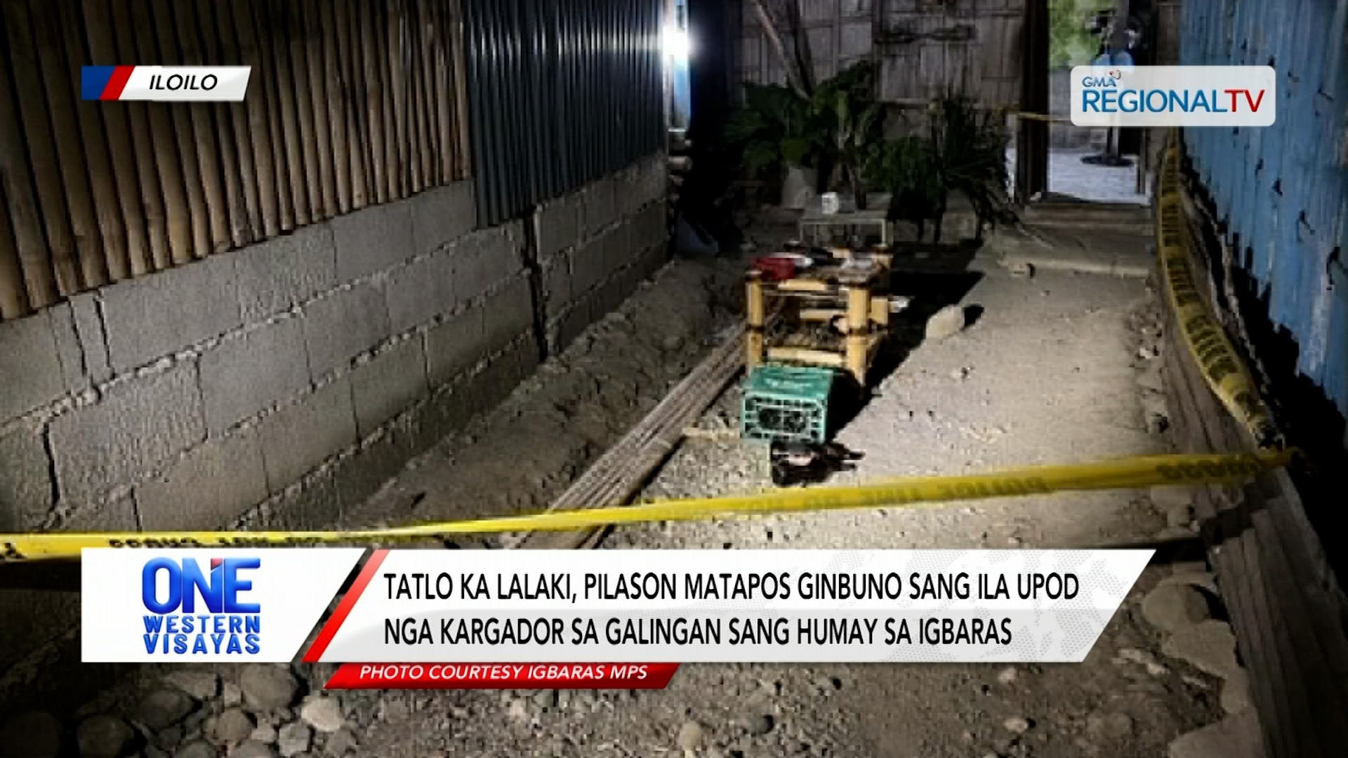 3 lalaki, pilason matapos ginbuno sang ila upod nga kargador sa Igbaras | One Western Visayas