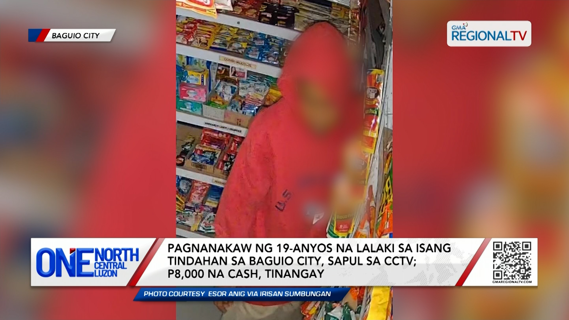 Pagnanakaw ng 19-anyos na lalaki sa isang tindahan, sapul sa CCTV | One North Central Luzon