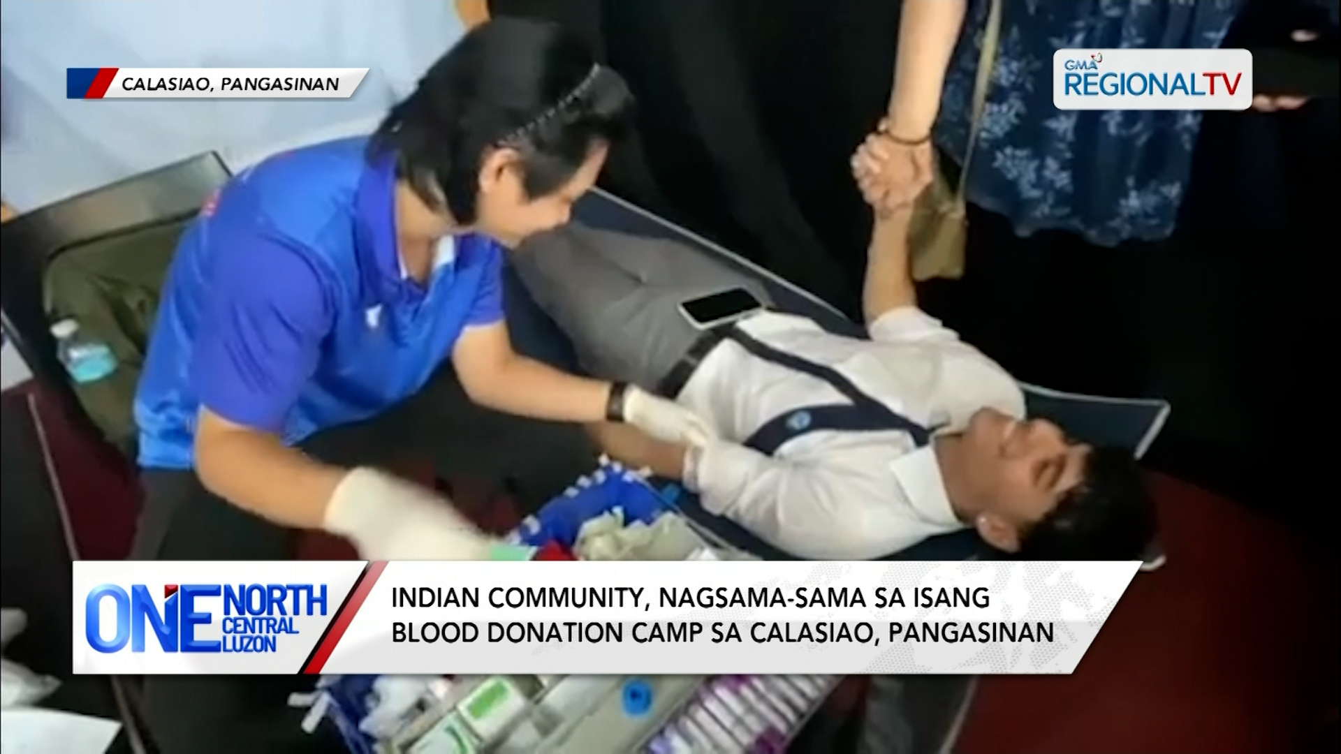 Indian Community, nagsama-sama sa isang blood donation camp sa Calasiao | One North Central Luzon