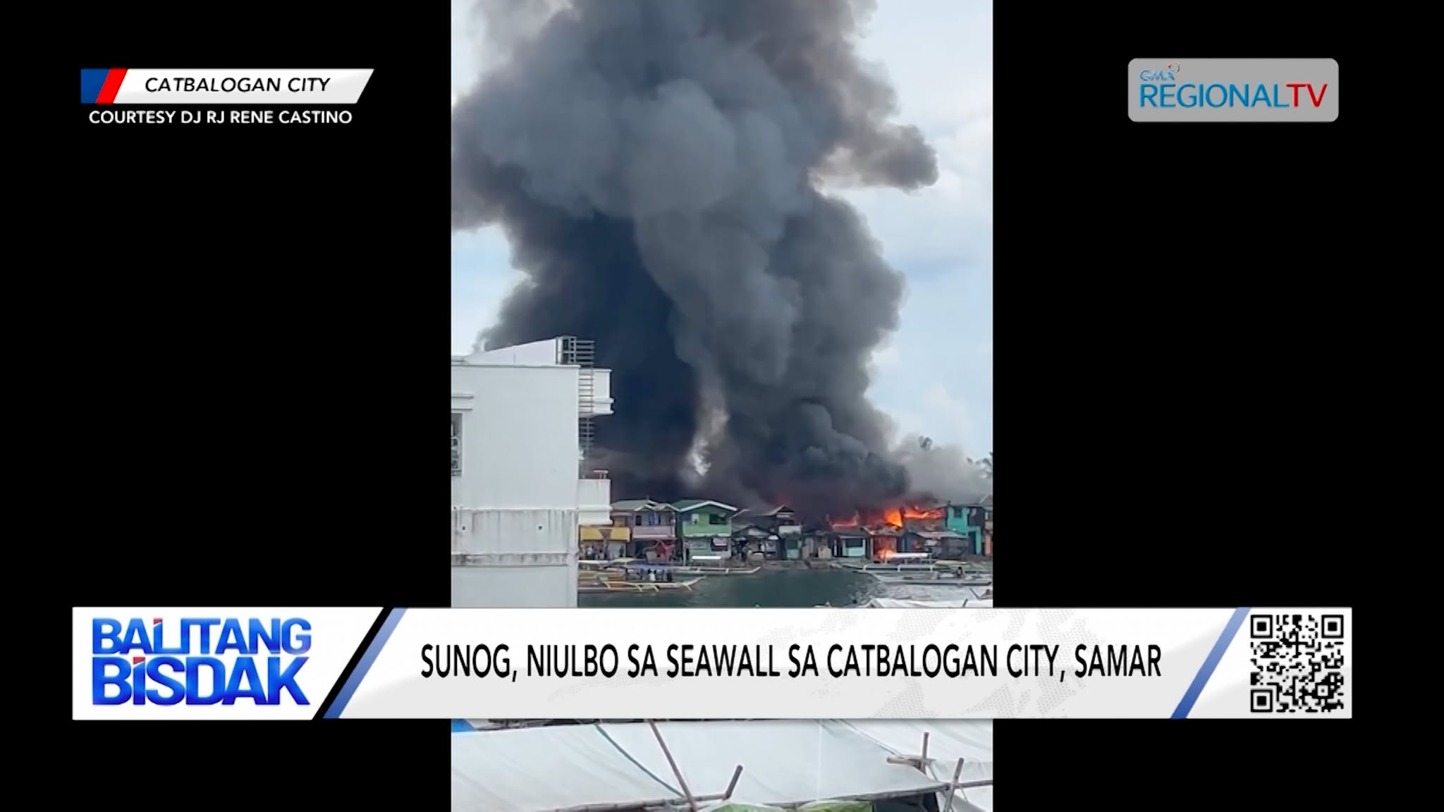 Sunog, Niulbo sa Seawall sa Catbalogan City, Samar | Balitang Bisdak