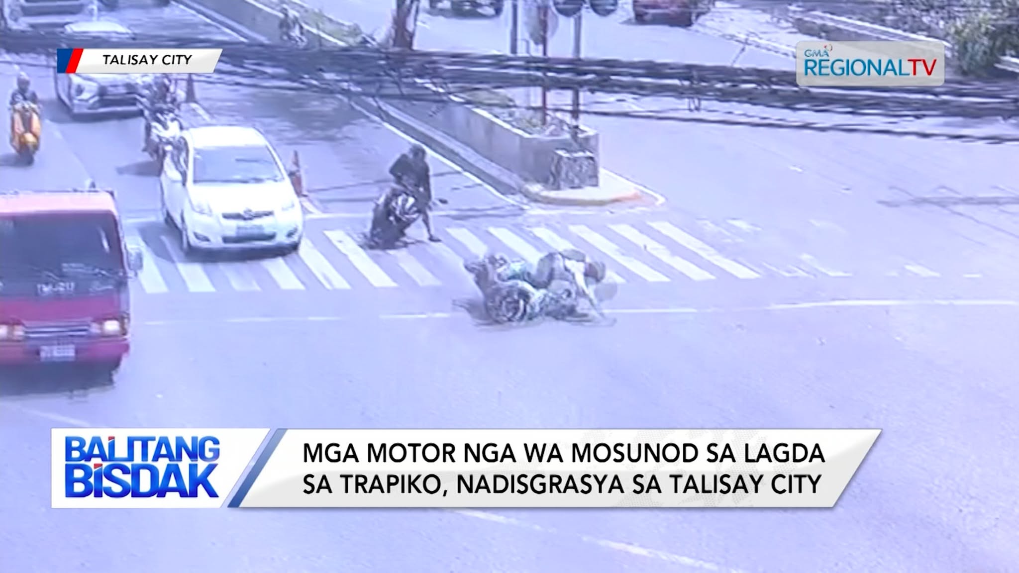Mga motor nga Nisupak sa Lagda sa Trapiko, Nadisgrasya sa Talisay City | Balitang Bisdak