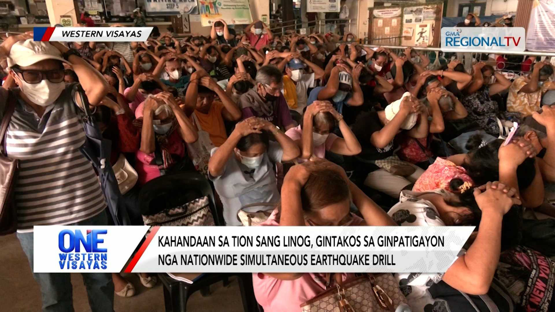Kahandaan sa linog, gintakos sa nationwide simultaneous earthquake drill | One Western Visayas