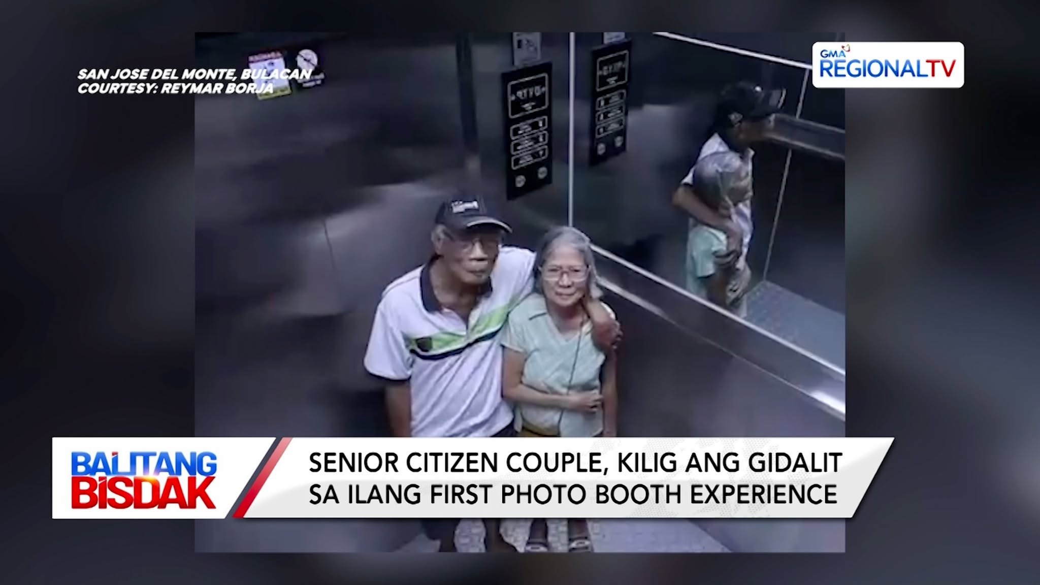 Senior Citizen Couple, Kilig ang Gidalit sa ilang First Photo Booth Experience | Balitang Bisdak