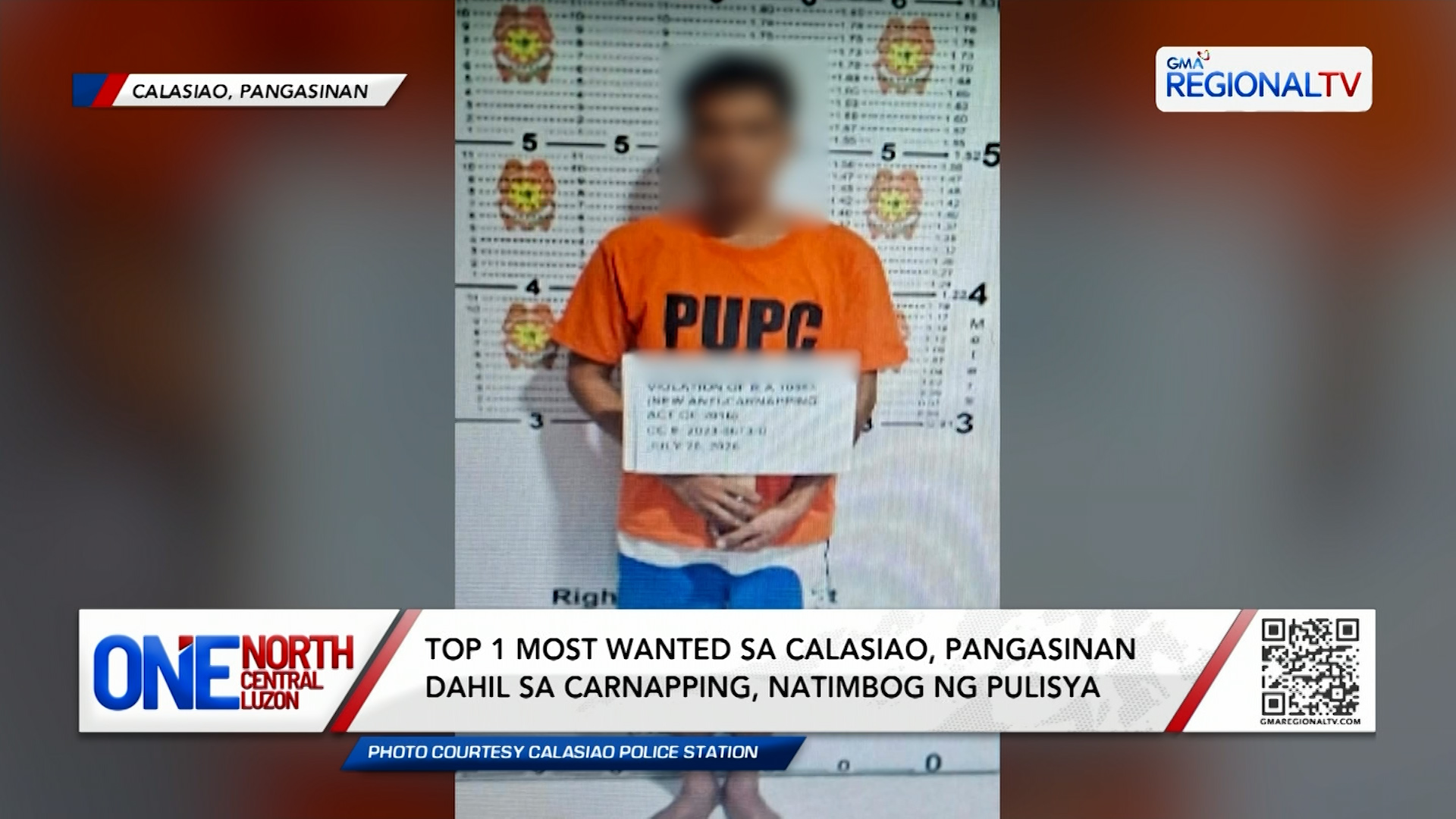Top 1 most wanted sa Calasiao dahil sa carnapping, natimbog ng pulisya | One North Central Luzon