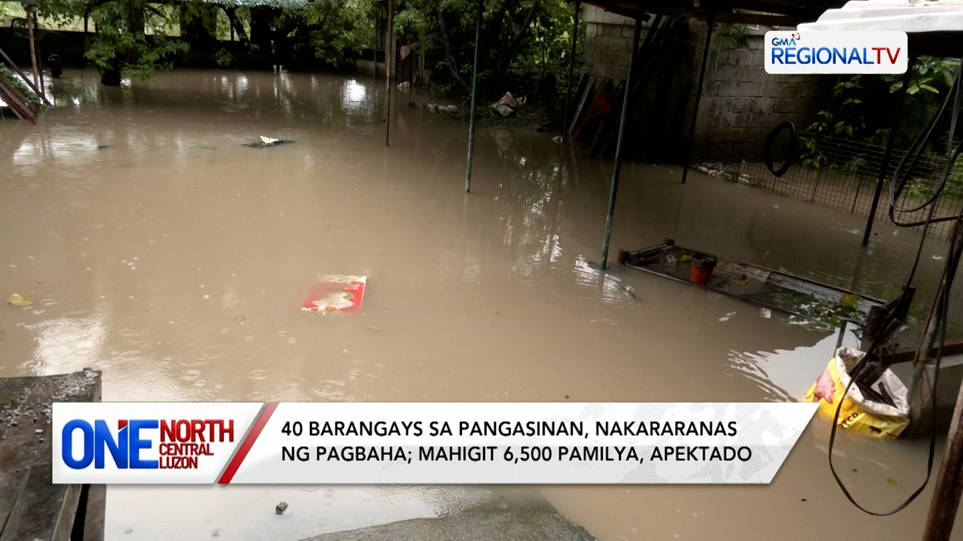 40 barangays sa Pangasinan, nakararanas ng pagbaha | One North Central Luzon
