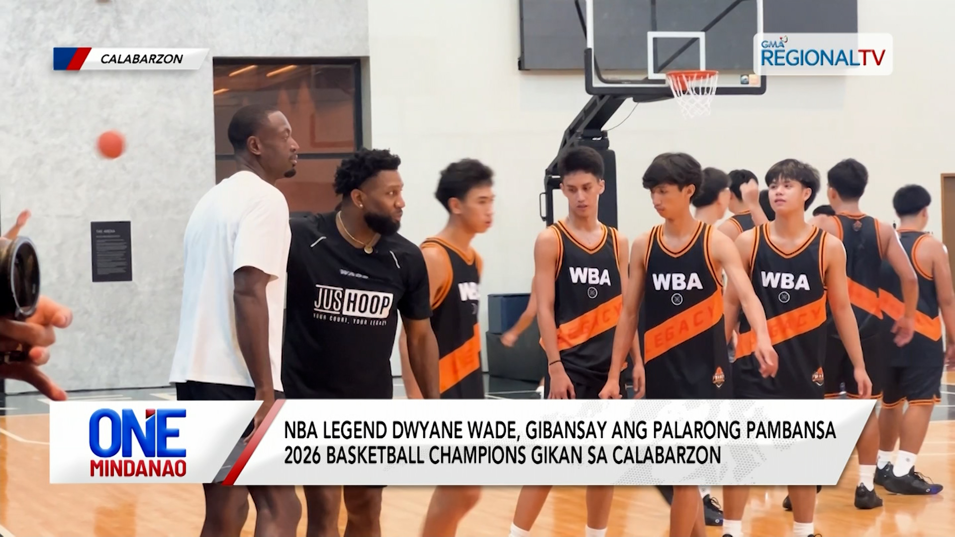 NBA Legend, gibansay ang Palarong Pambansa 2026 Basketball Champions I One Mindanao