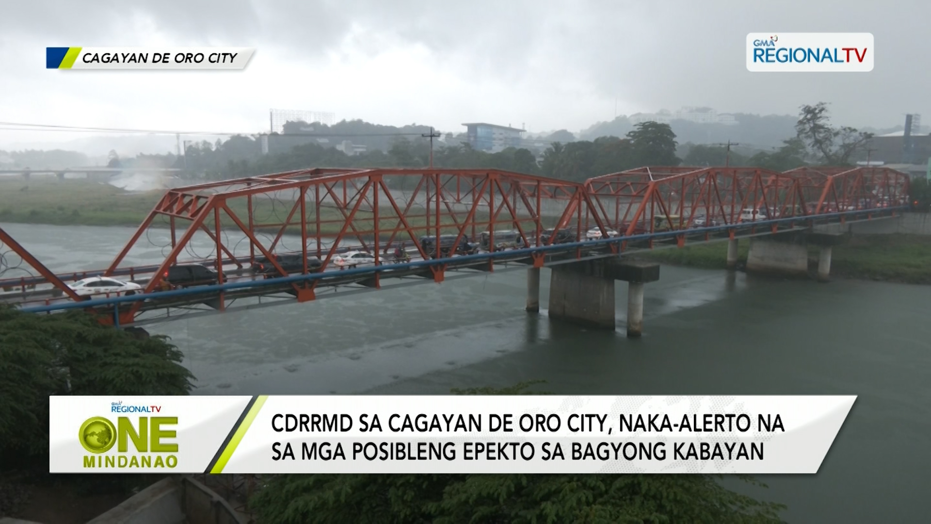 CDRRMD sa Cagayan De Oro City, naka-alerto na sa mga posibleng epekto sa bagyo