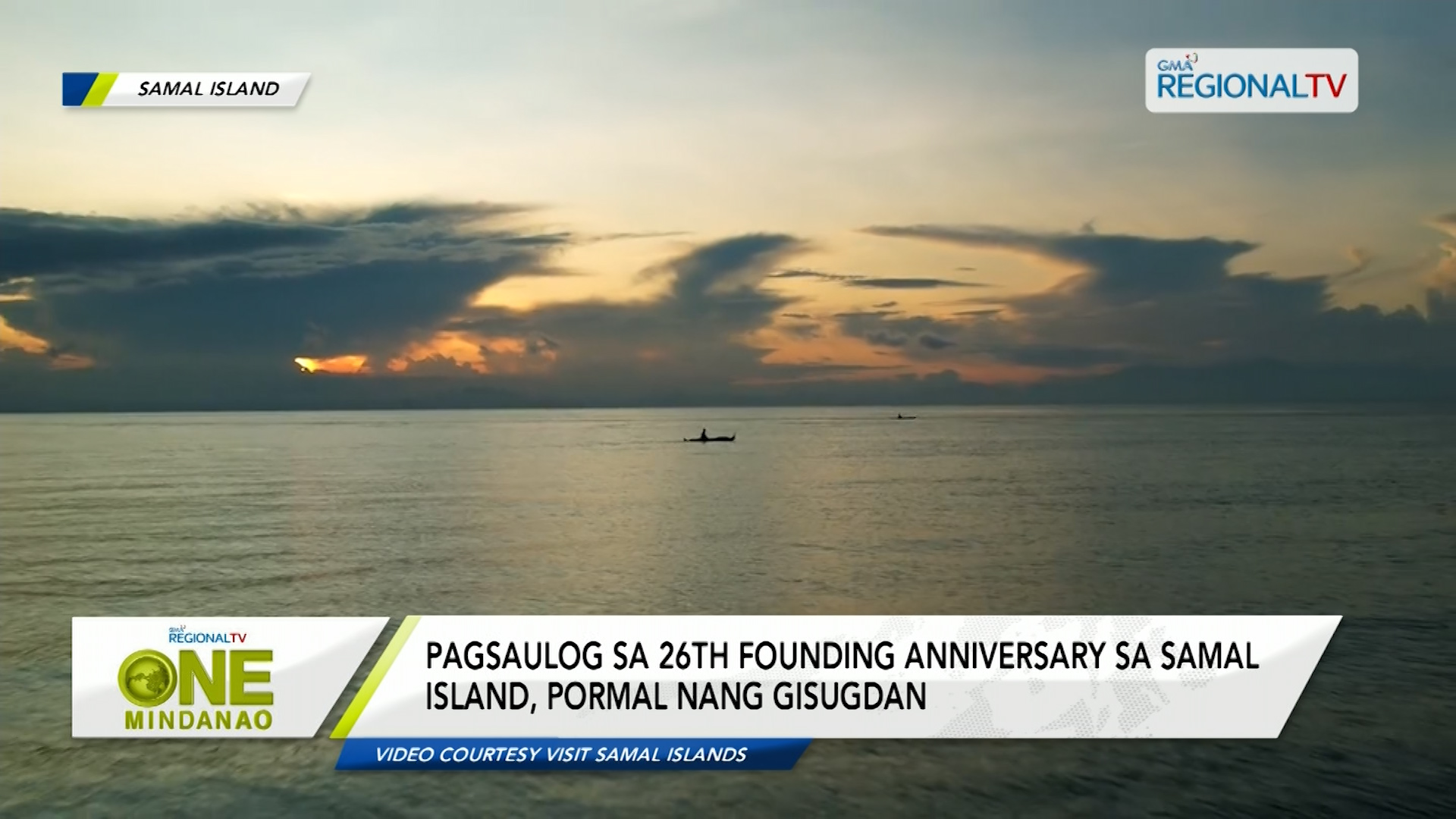 Pagsaulog sa 26th founding anniversary sa Samal Island, pormal nang gisugdan