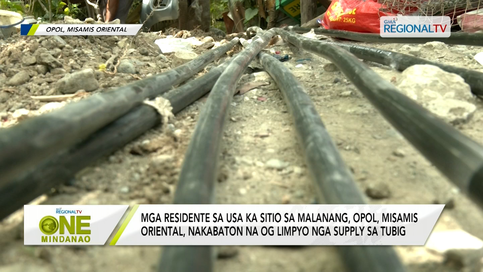 Usa ka sitio sa Opol, Misamis Oriental, nakabaton na og limpyo nga supply sa tubig