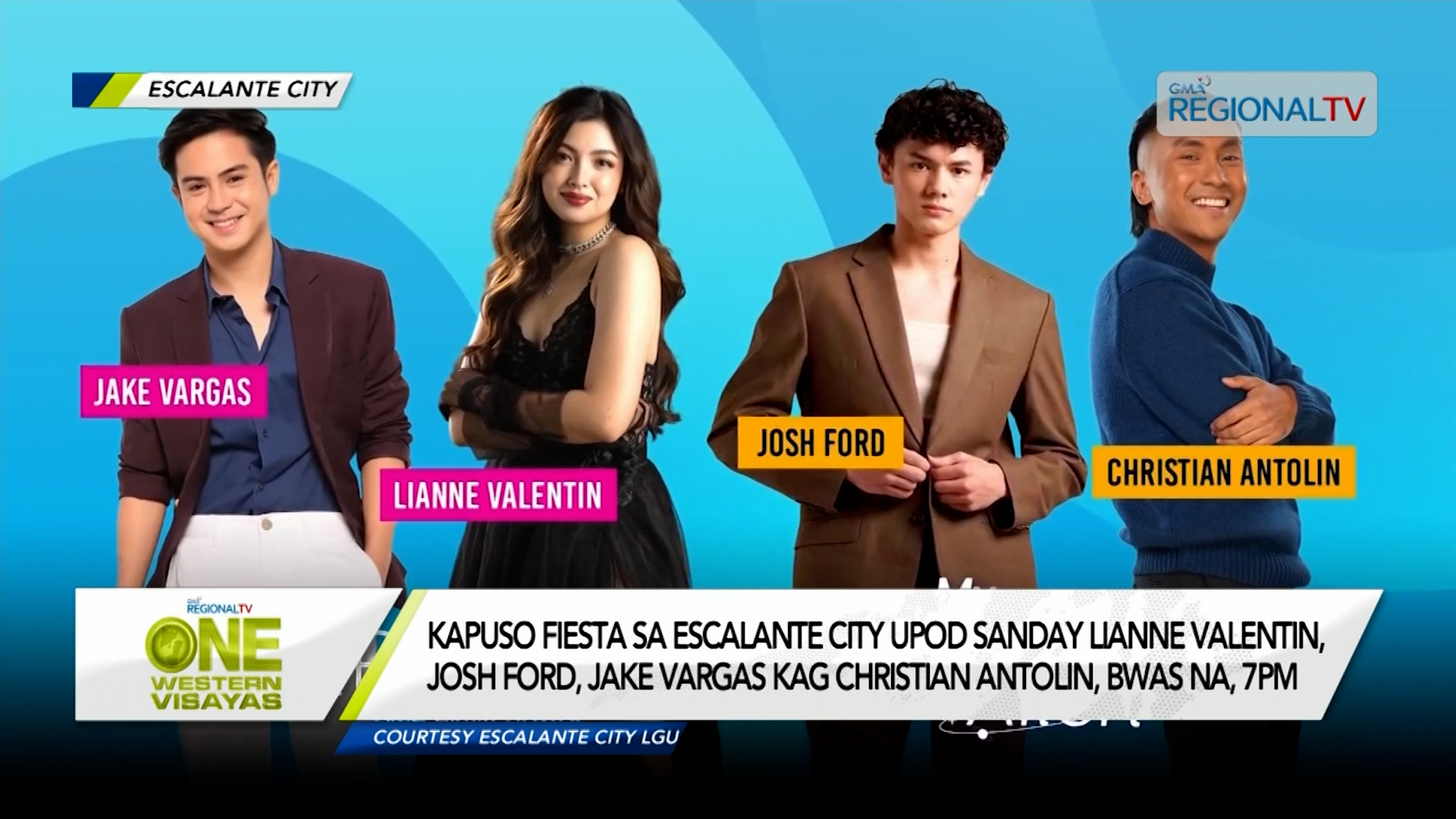 Kapuso Fiesta sa Escalante City bwas na, 7pm