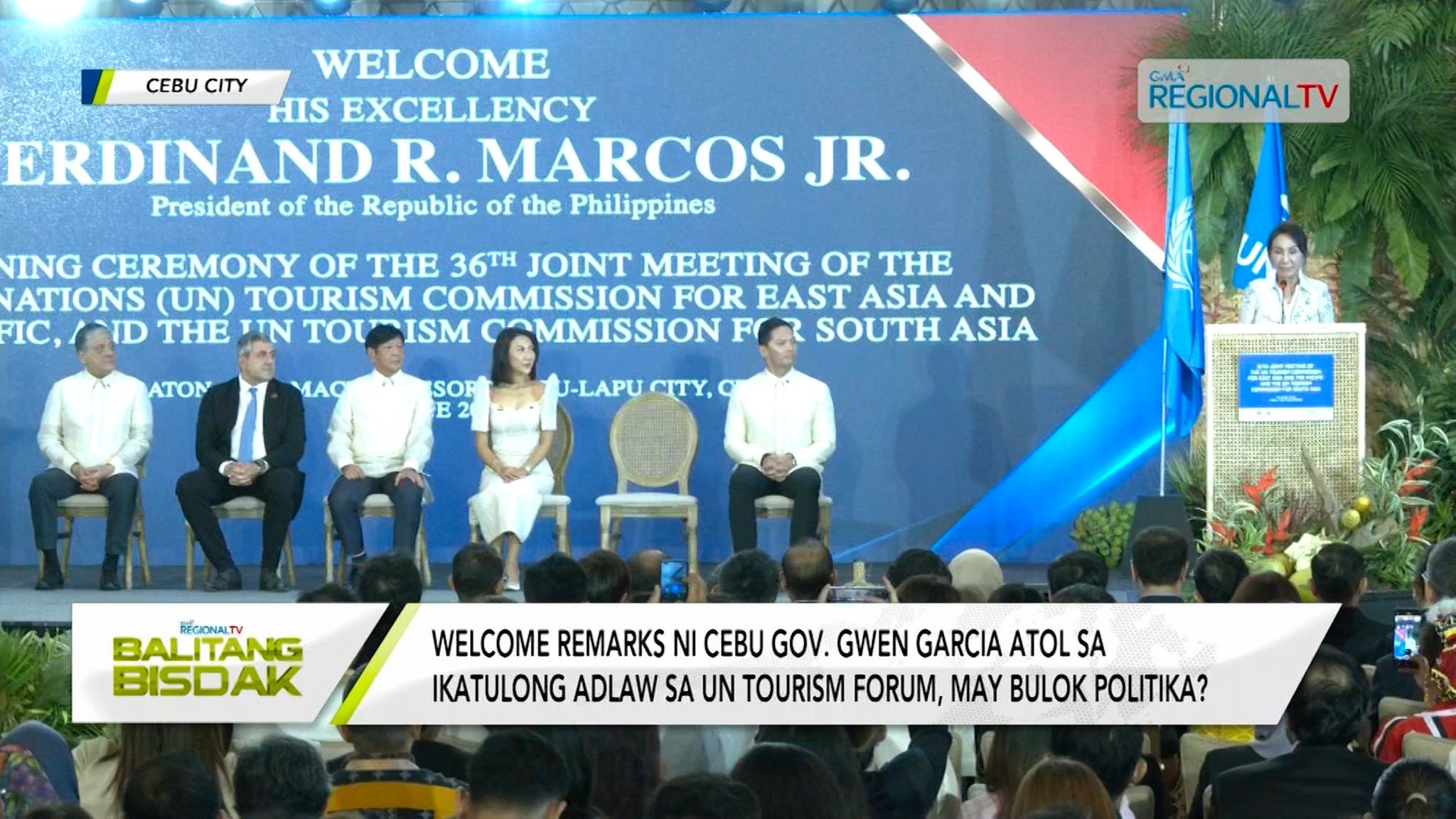 Cebu Governor Gwen Garcia, Mipadayag og Hugot nga Suporta kang PBBM