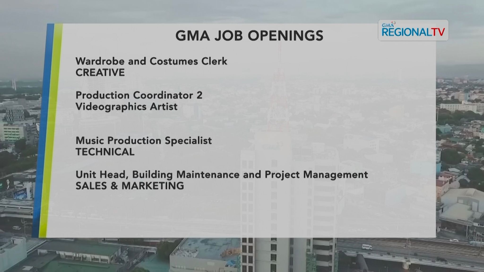 Trabaho alang kanimo Kapuso