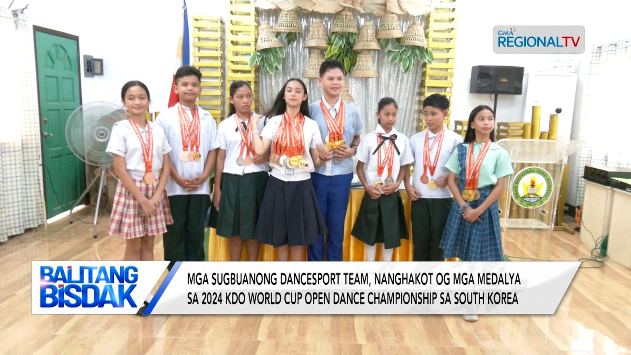 Dancesport team sa Cebu, nanghakot og medalya sa KDO World Cup Open