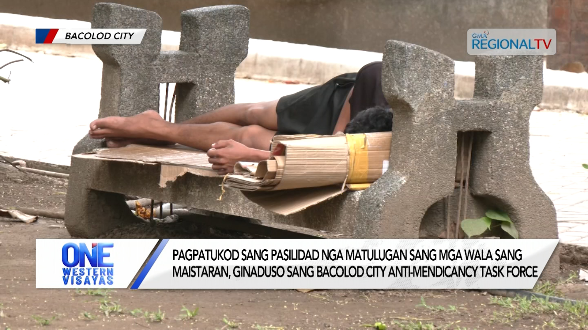 Pagpatukod sang pasilidad nga matulugan sang mga wala sang maistaran