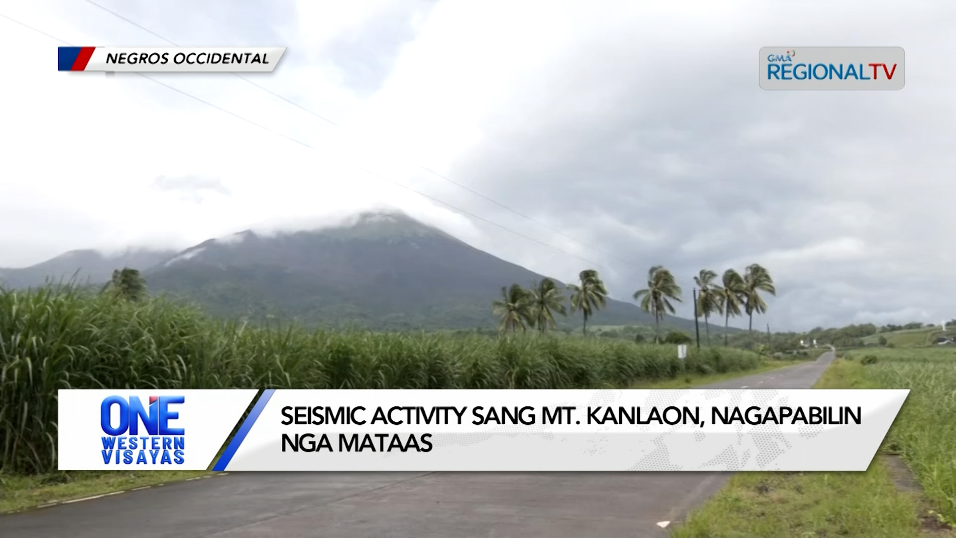 Seismic activity sang Mt. Kanlaon, nagapabilin nga mataas