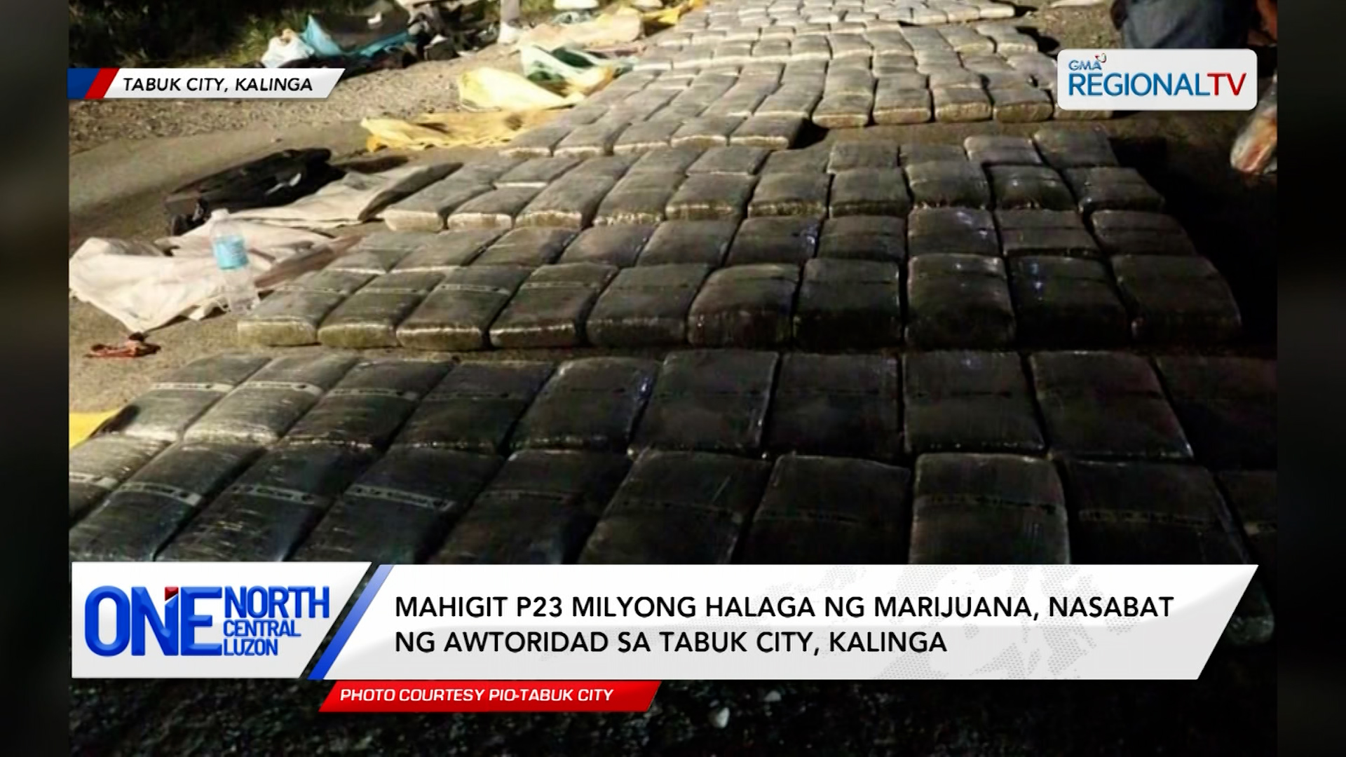 Mahigit P23-M halaga ng marijuana, nasabat sa Tabuk City, Kalinga