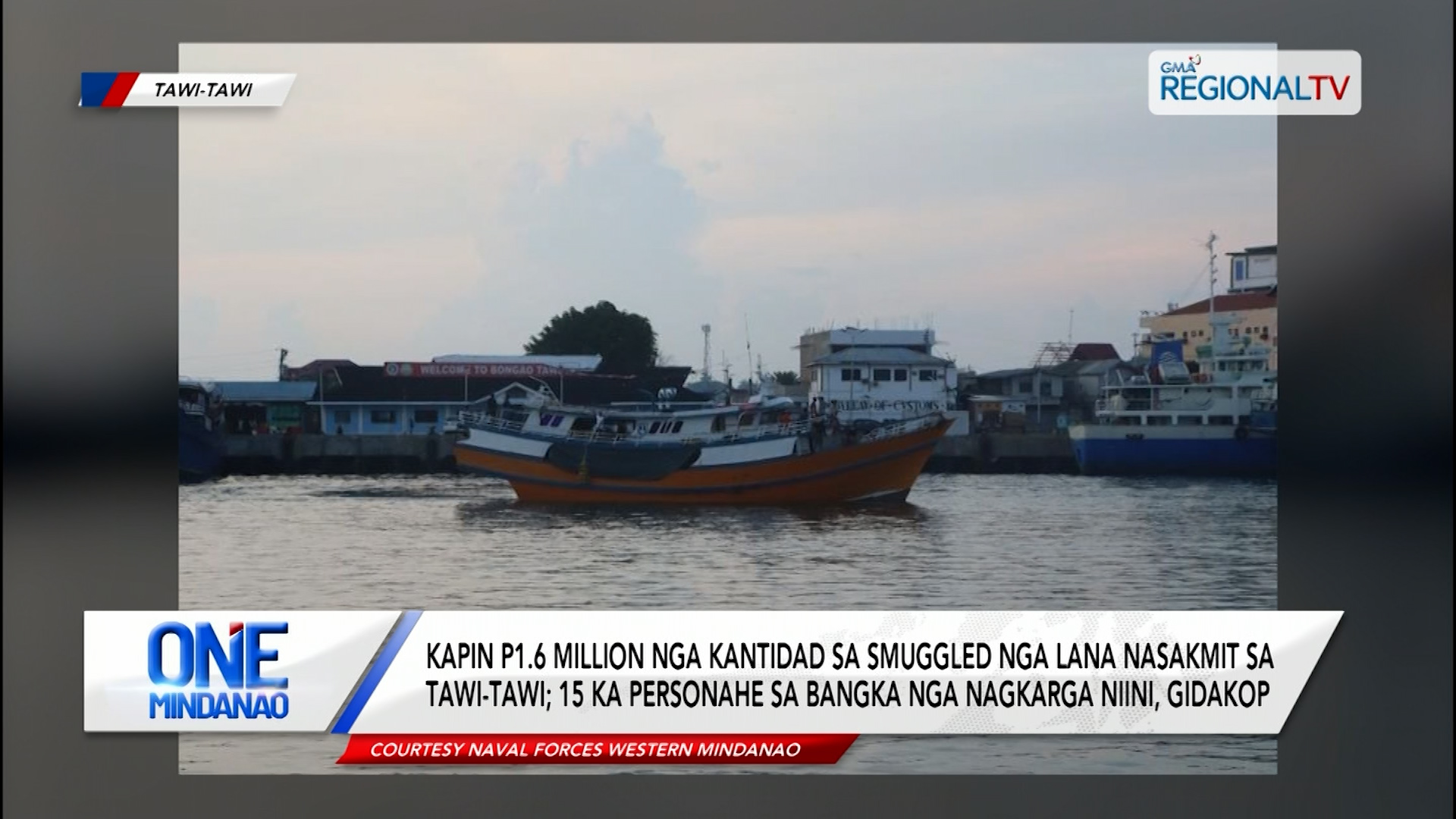 Kapin P1.6 Million nga kantidad sa smuggled nga lana nasakmit sa Tawi-Tawi