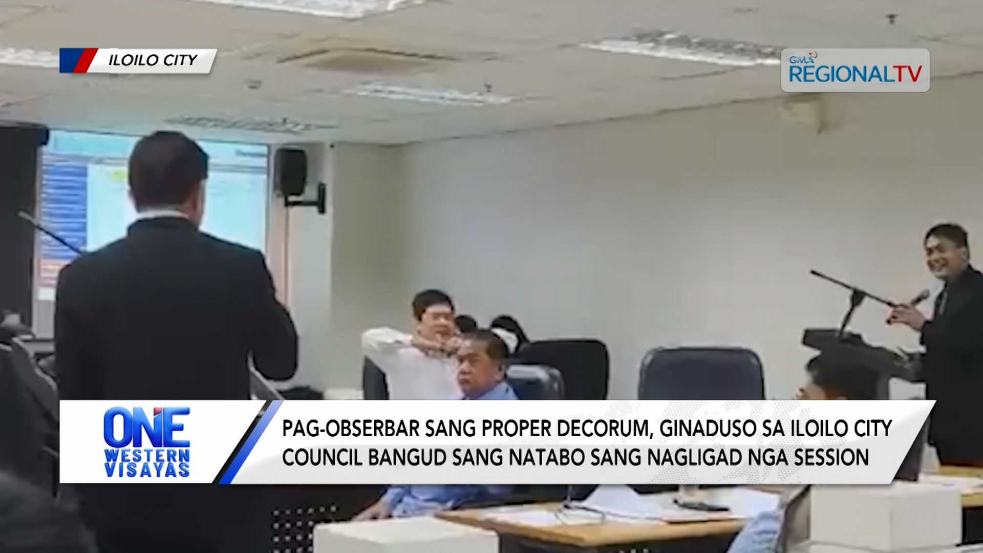 Pag-obserbar sang proper decorum sa Iloilo City Council, ginaduso