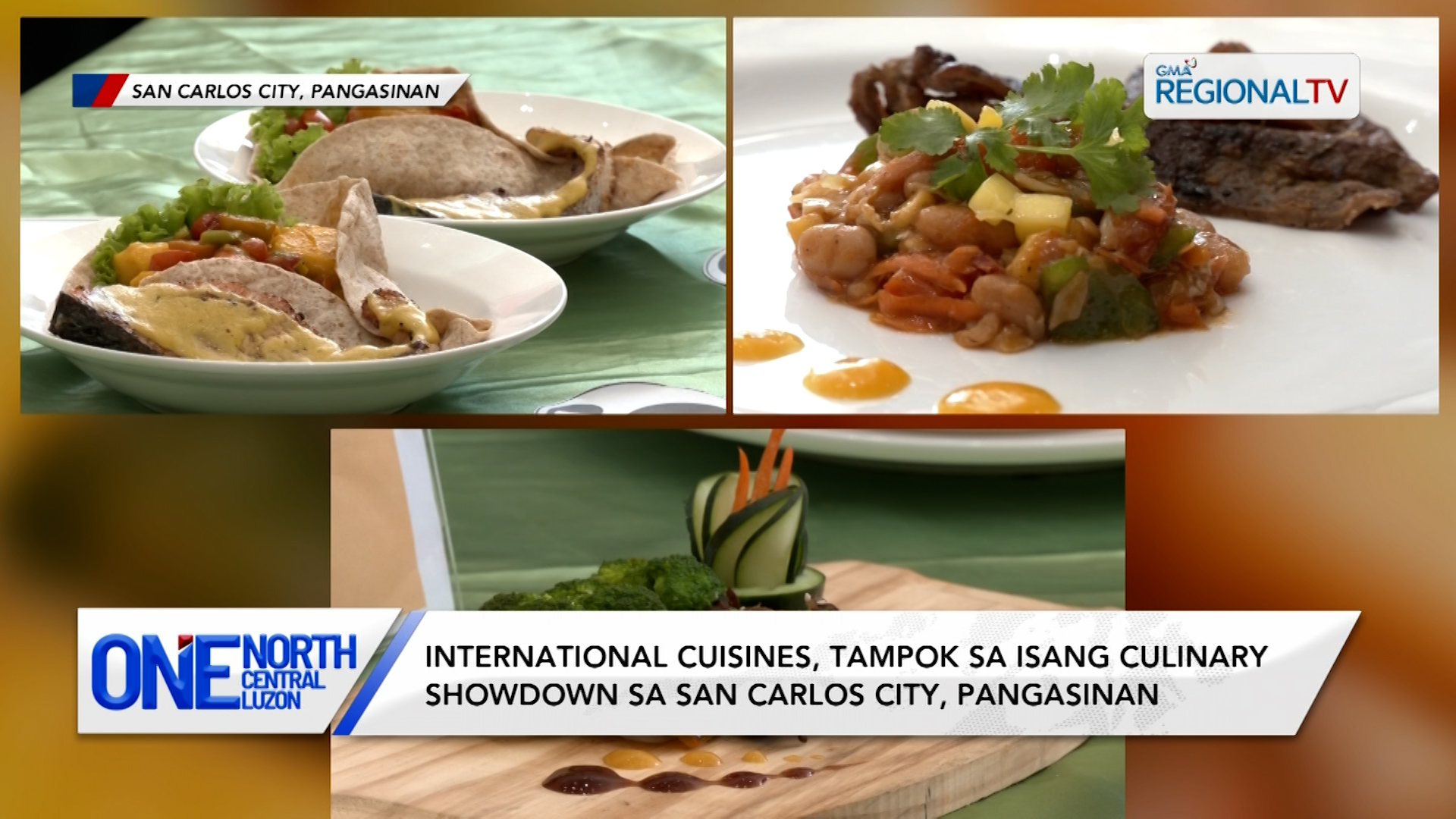 International cuisines, tampok sa isang culinary showdown