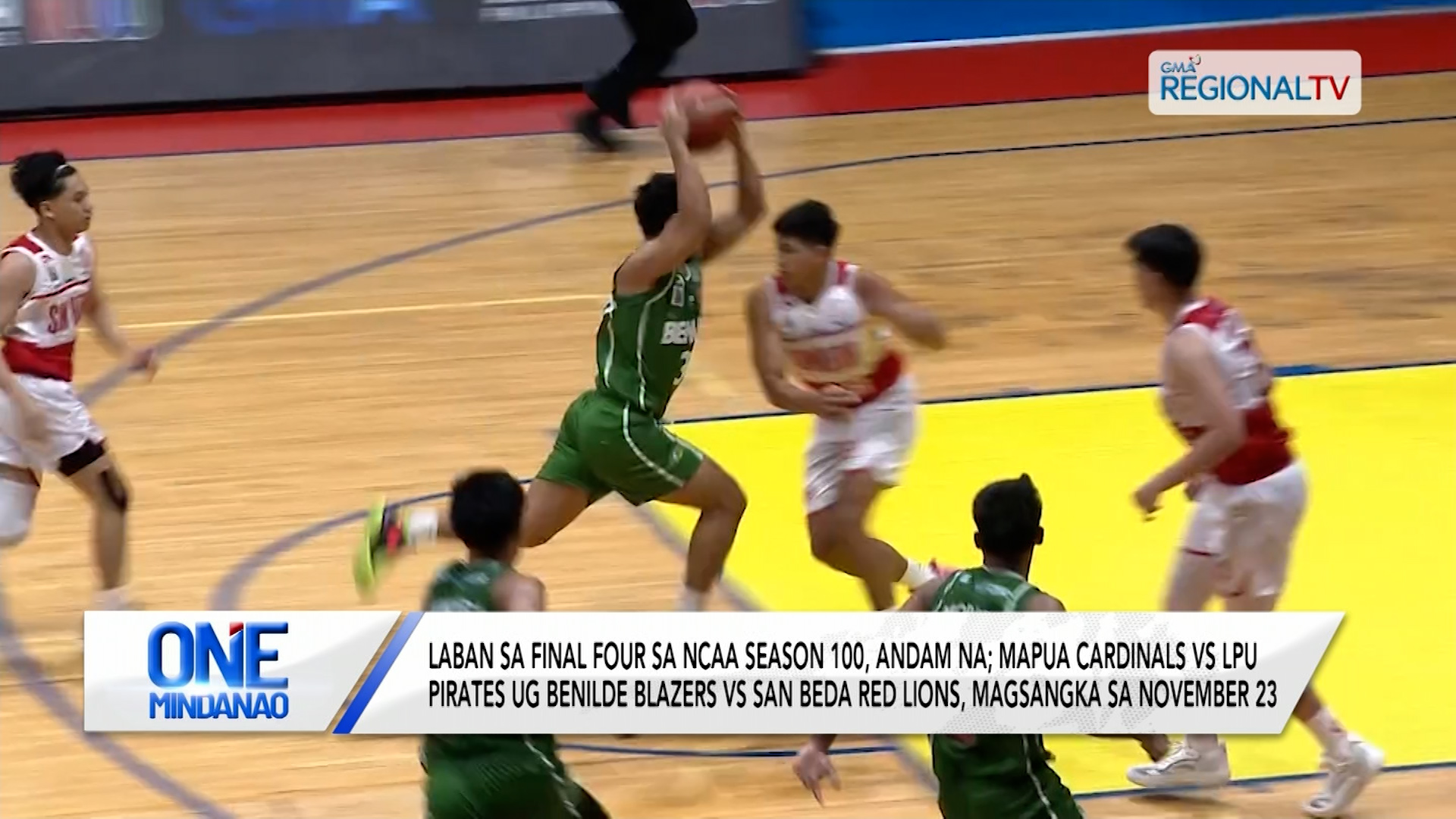 Laban sa Final four sa NCAA Season 100, andam na