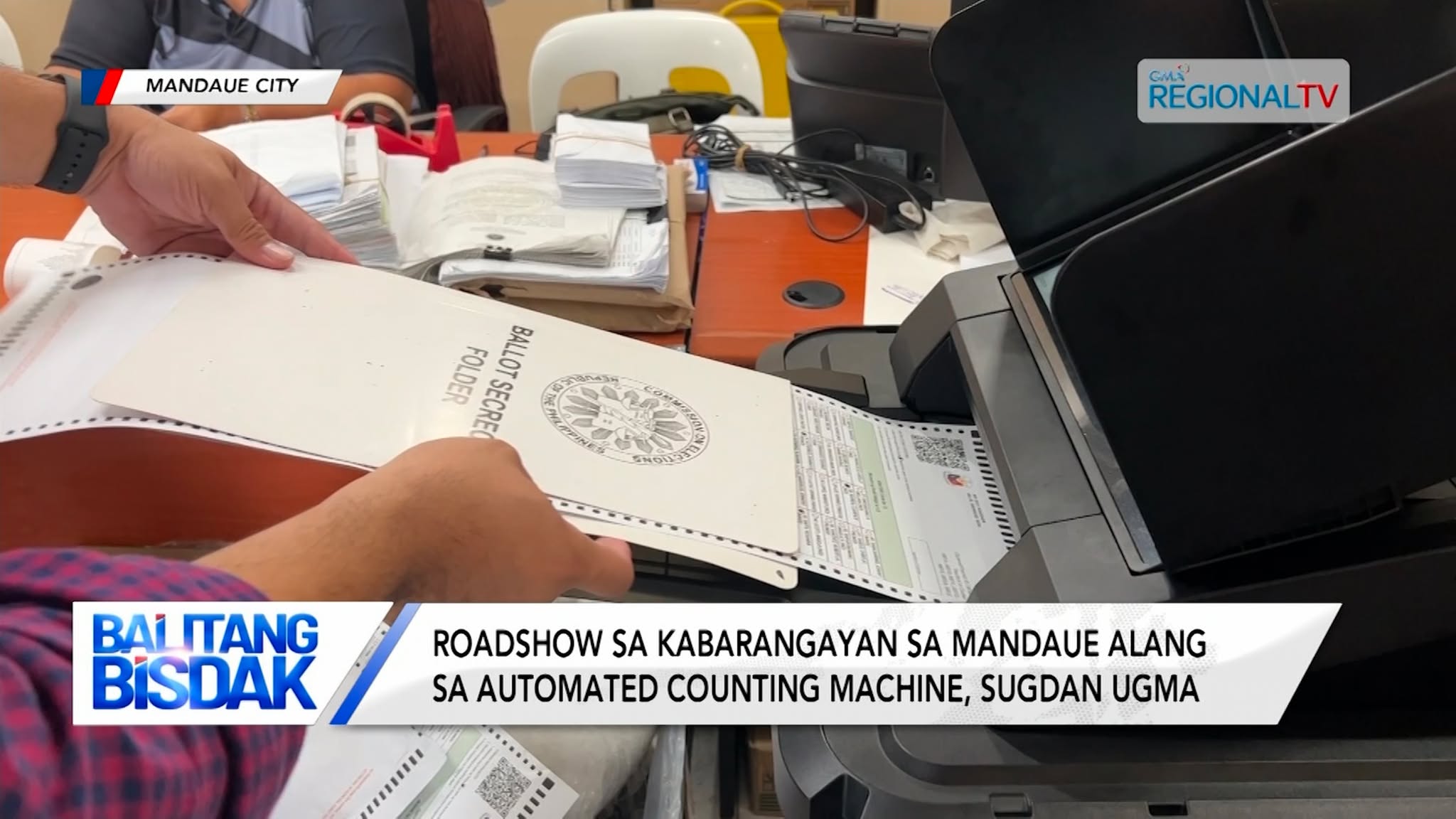 Roadshow sa automated counting machine sa Mandaue, sugdan ugma