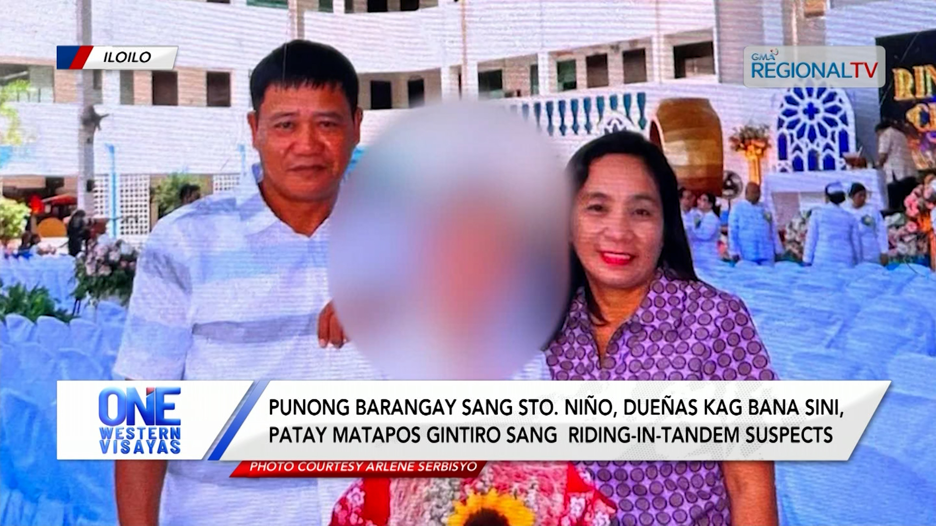 Punong Barangay sang Sto. Niño, Dueñas kag bana sini, gintiro patay