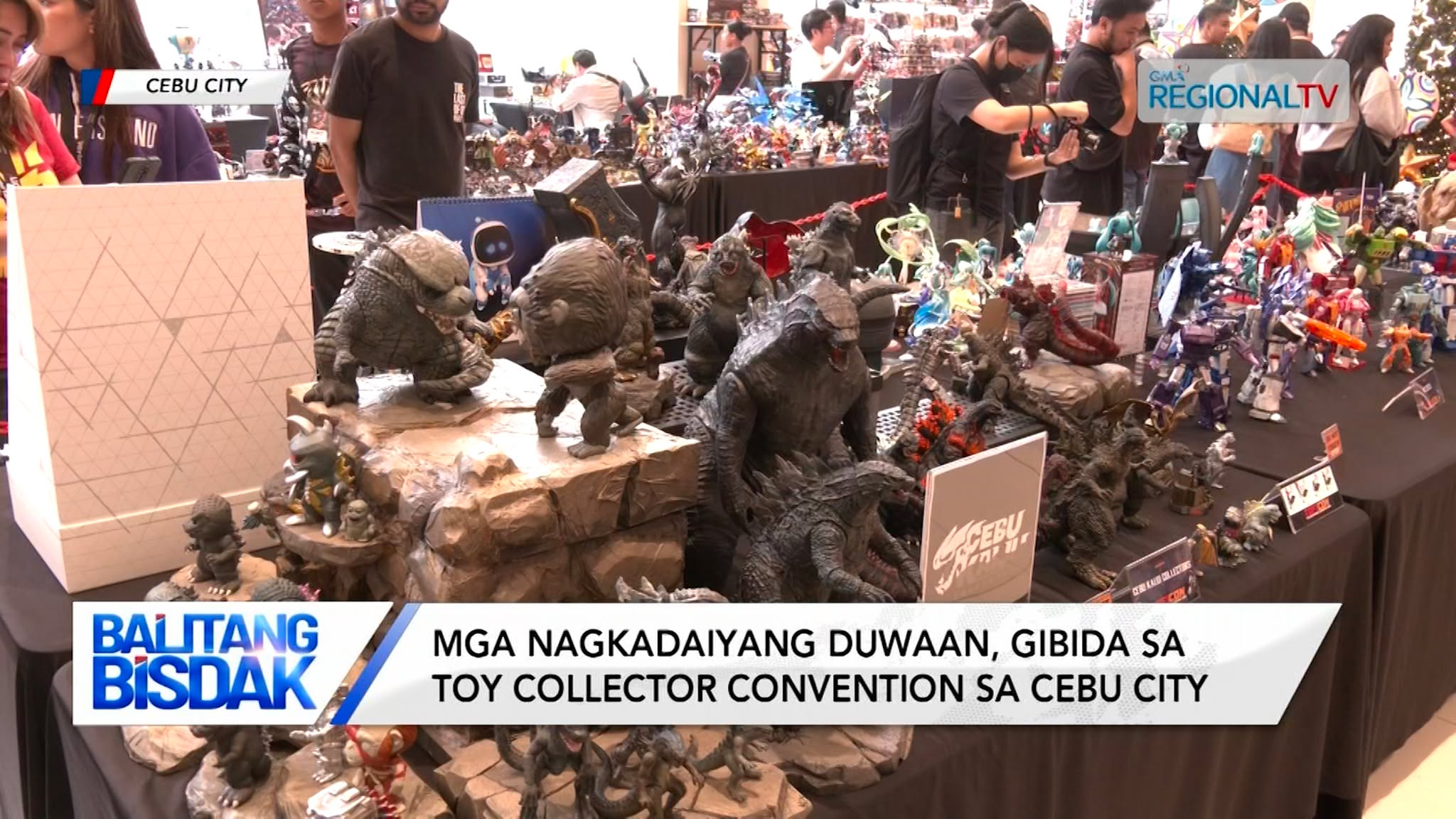 Mga nagkadaiyang duwaan, gibida sa toy collector convention sa Cebu City