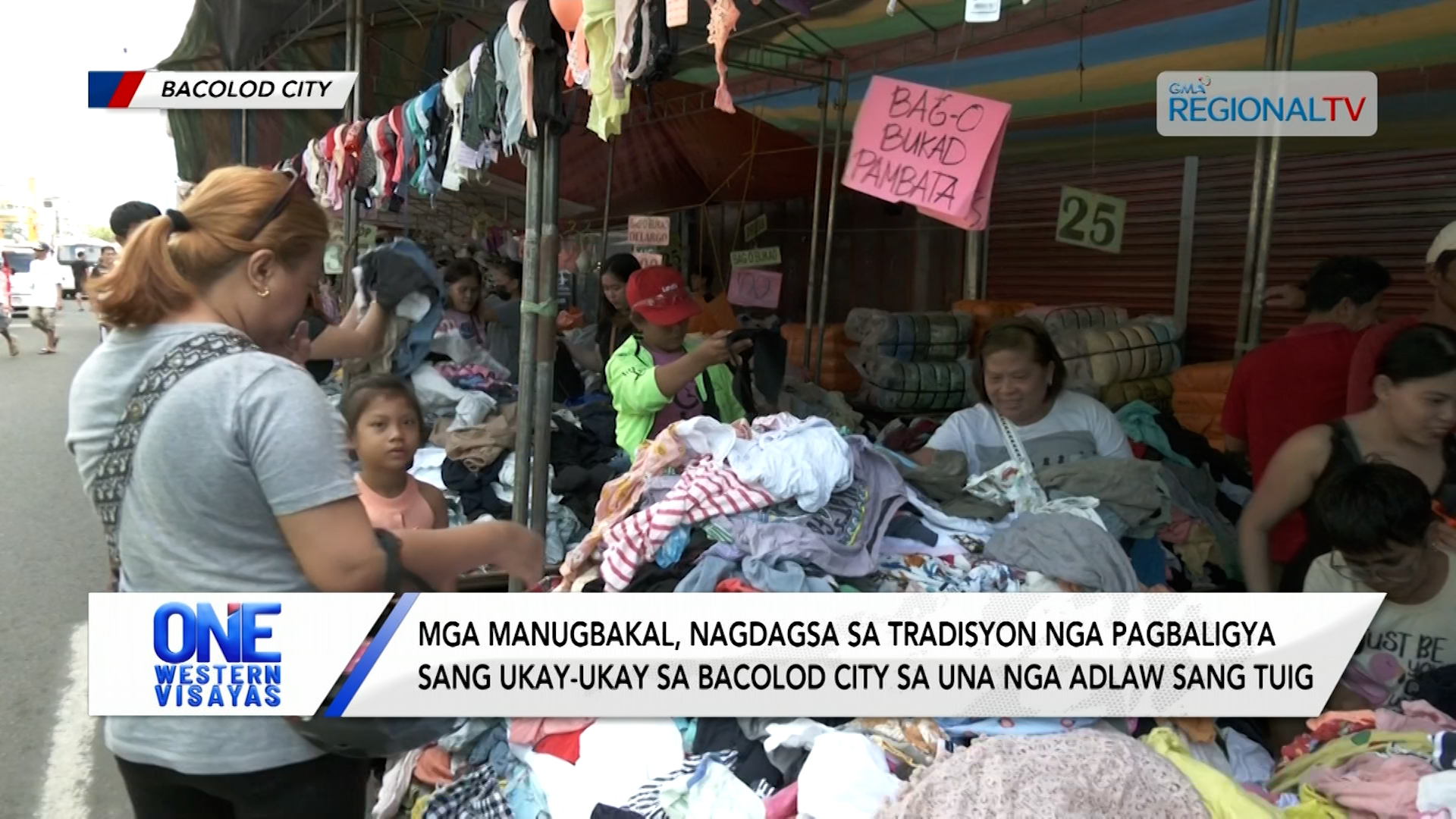 Tradisyon nga pagbaligya sang ukay-ukay sa Bacolod City