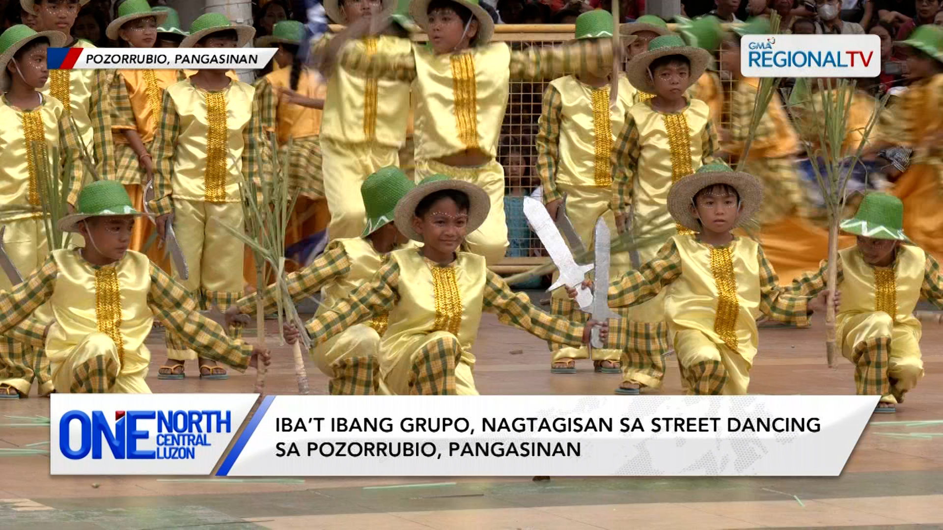 Iba’t ibang grupo, nagtagisan sa street dancing sa Pozorrubio, Pangasinan