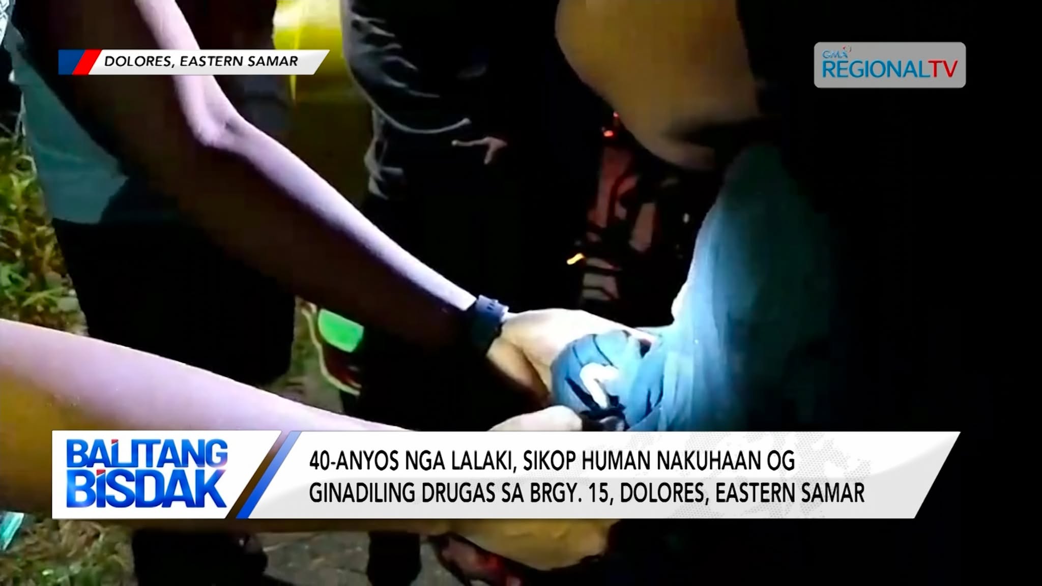 Lalaki, sikop human nakuhaan og ginadiling drugas Dolores, Eastern Samar