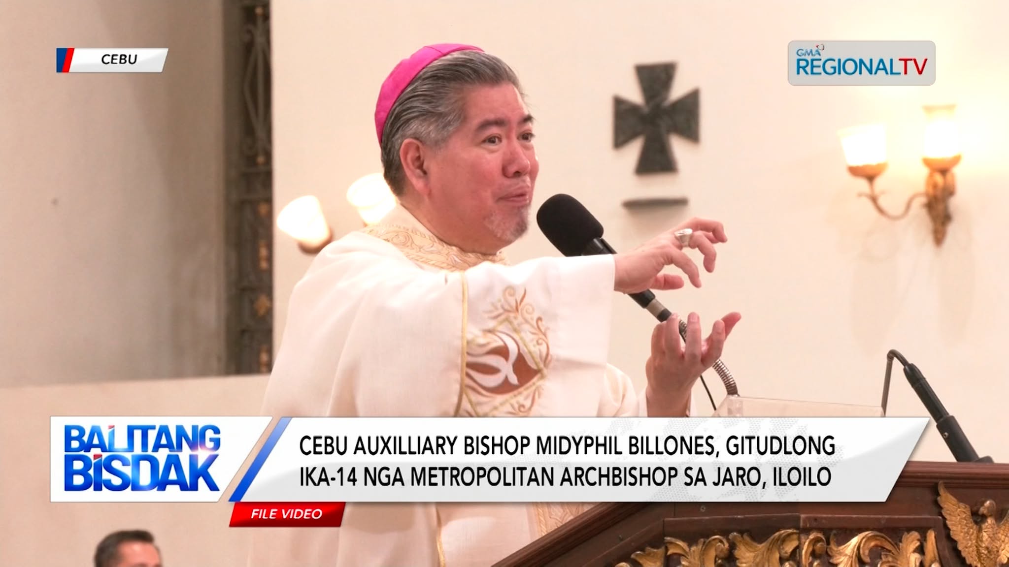 Cebu Auxilliary Bishop Billones, gitudlong Metropolitan archbishop sa Jaro, Iloilo