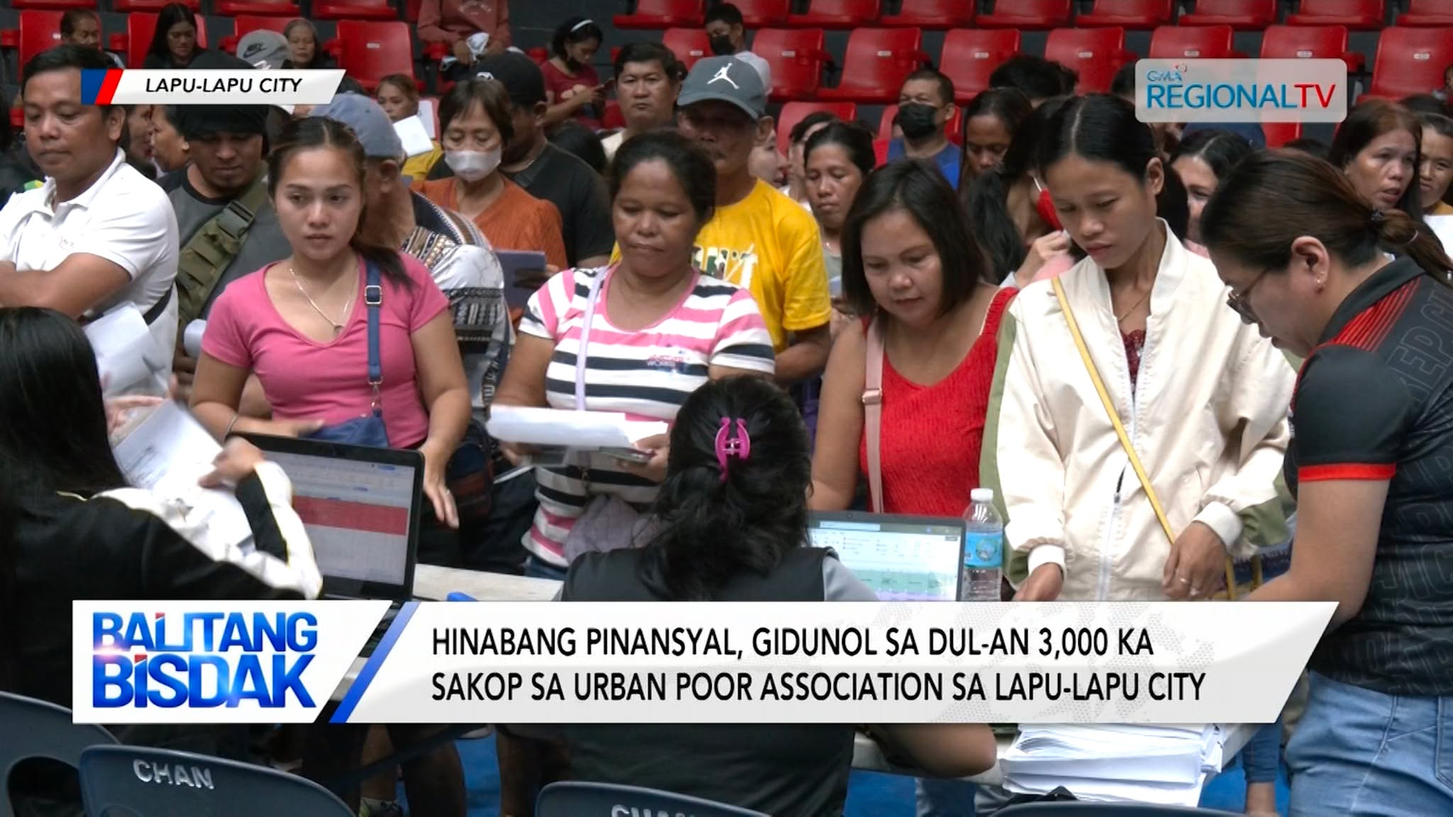 Hinabang pinansyal, gidunol sa dul-an 3,000 sakop sa Urban Poor Association