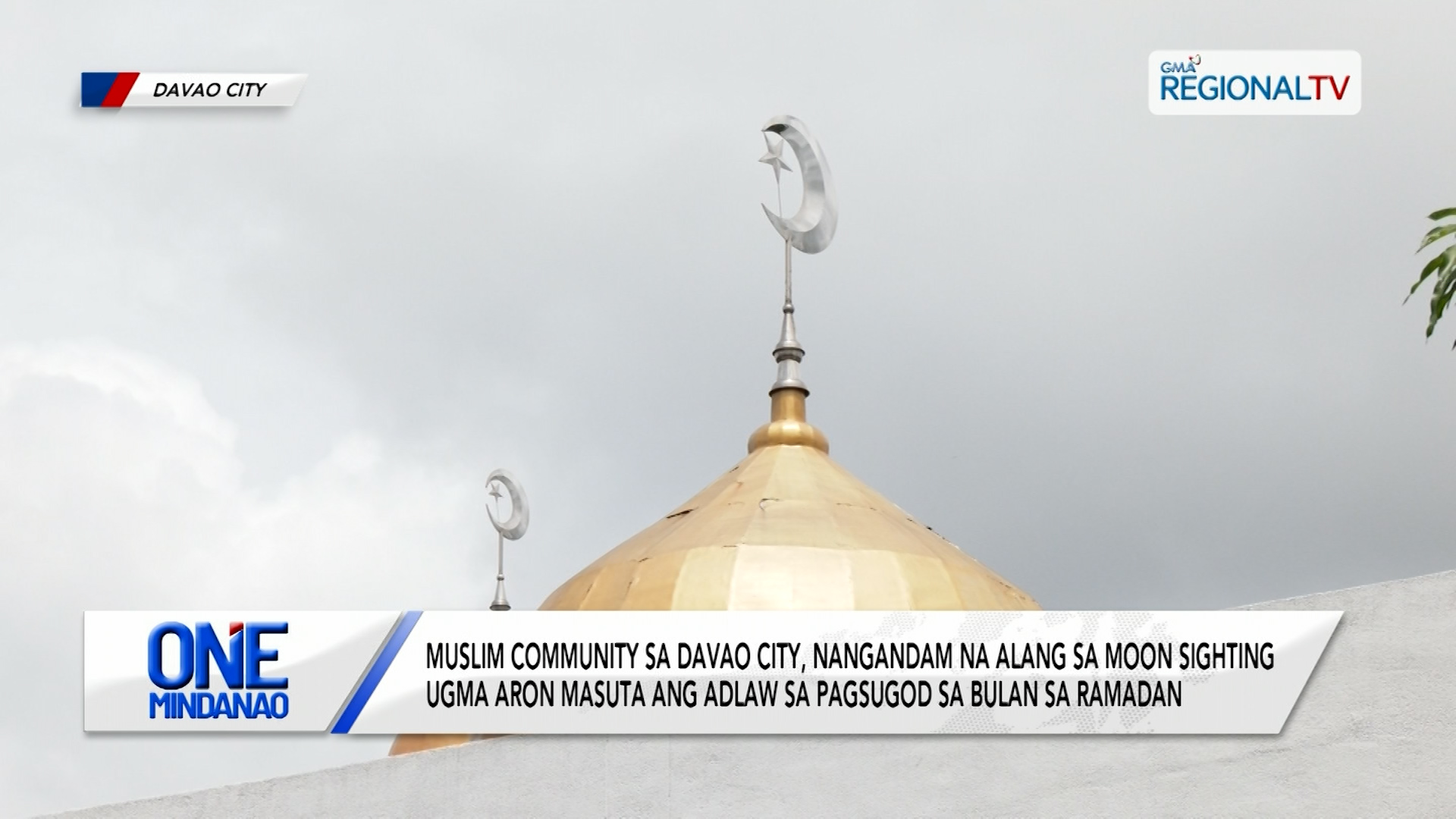 Muslim community sa Davao City, nangandam alang sa moon sighting