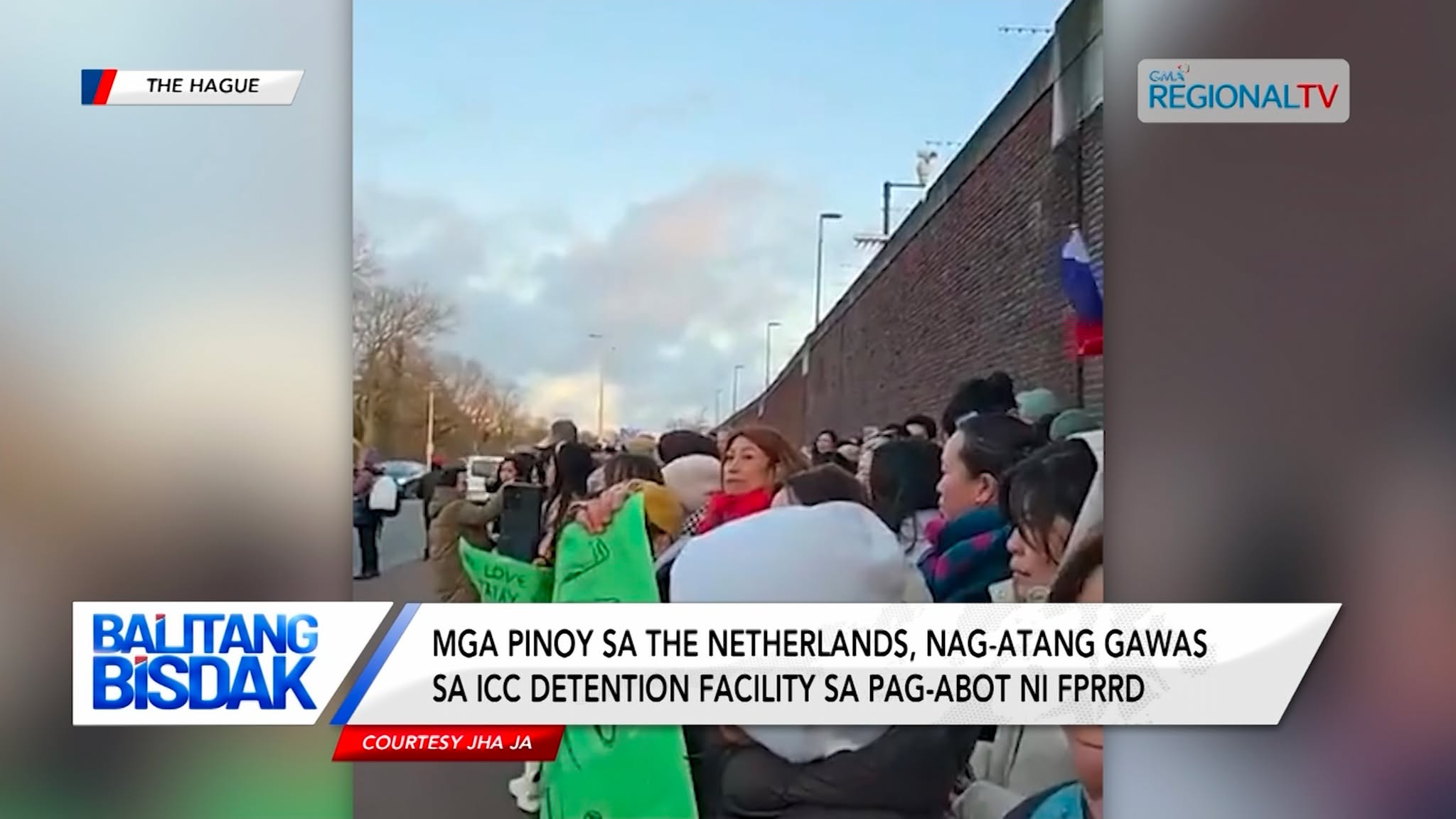 Mga Pinoy sa The Netherlands, nag-atang gawas sa ICC detention facility kang FPRRD