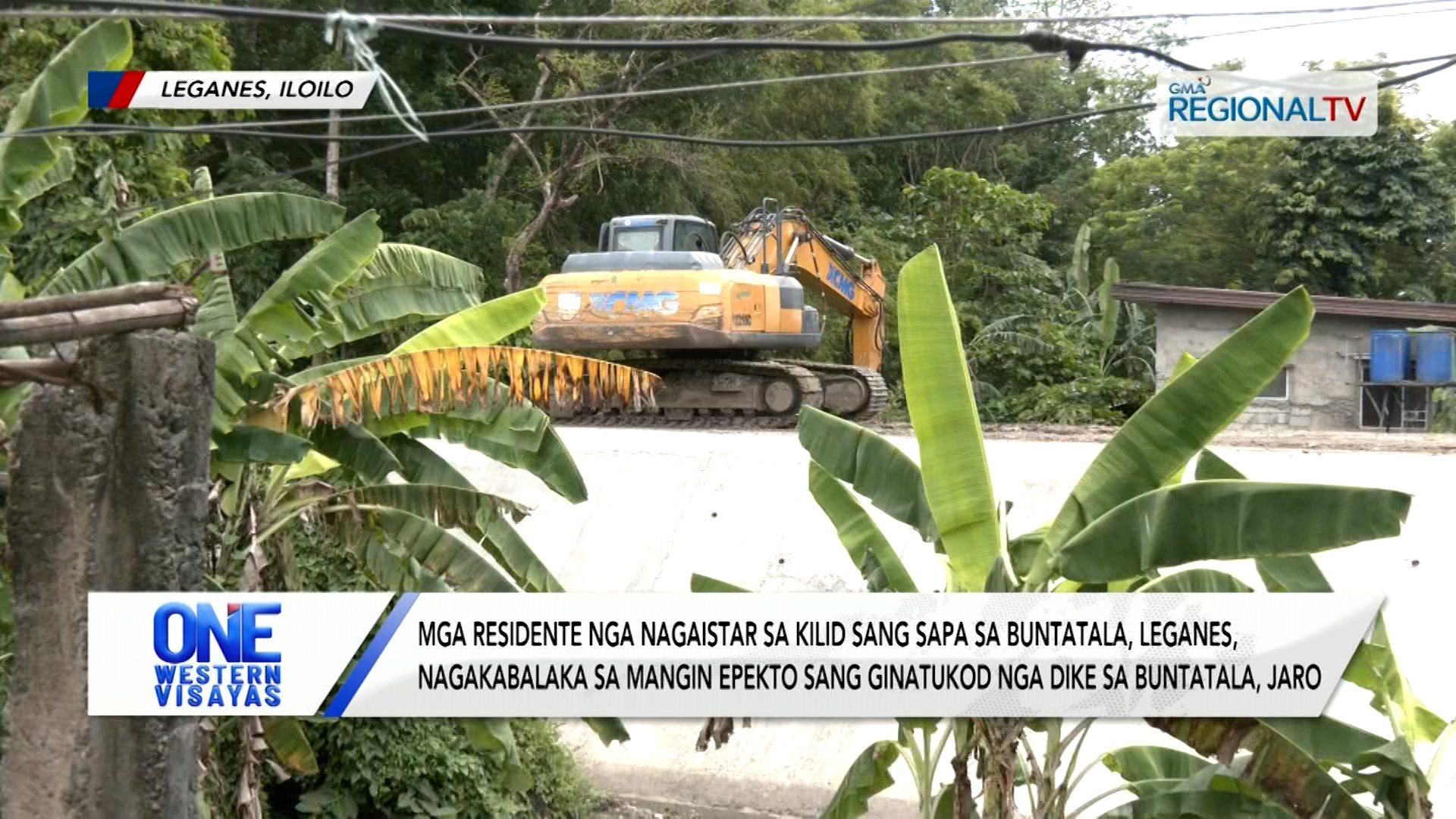 Mga residente nagaistar sa kilid sang sapa sa Buntatala, Leganes, nagakabalaka