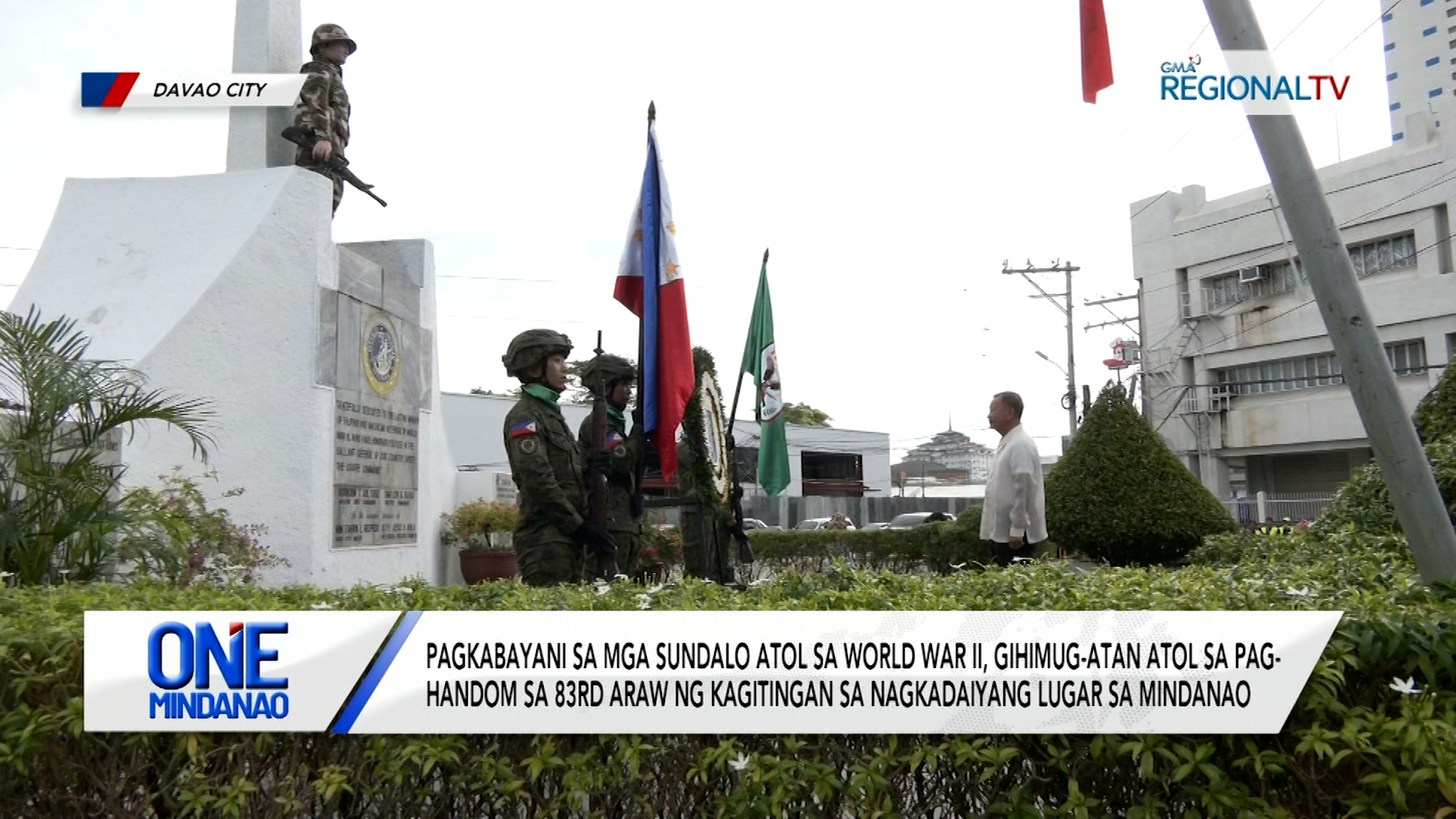 Pagkabayani sa mga sundalo, gihimug-atan sa 83rd Araw ng Kagitingan