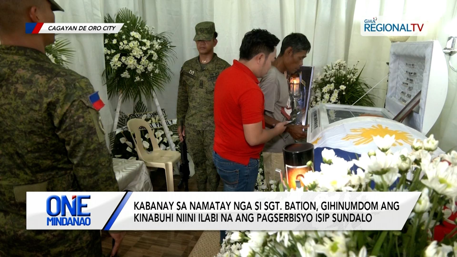 Usa sa sundalong namatay sa ambush sa Tuburan, Basilan, gihaya sa ilang balay